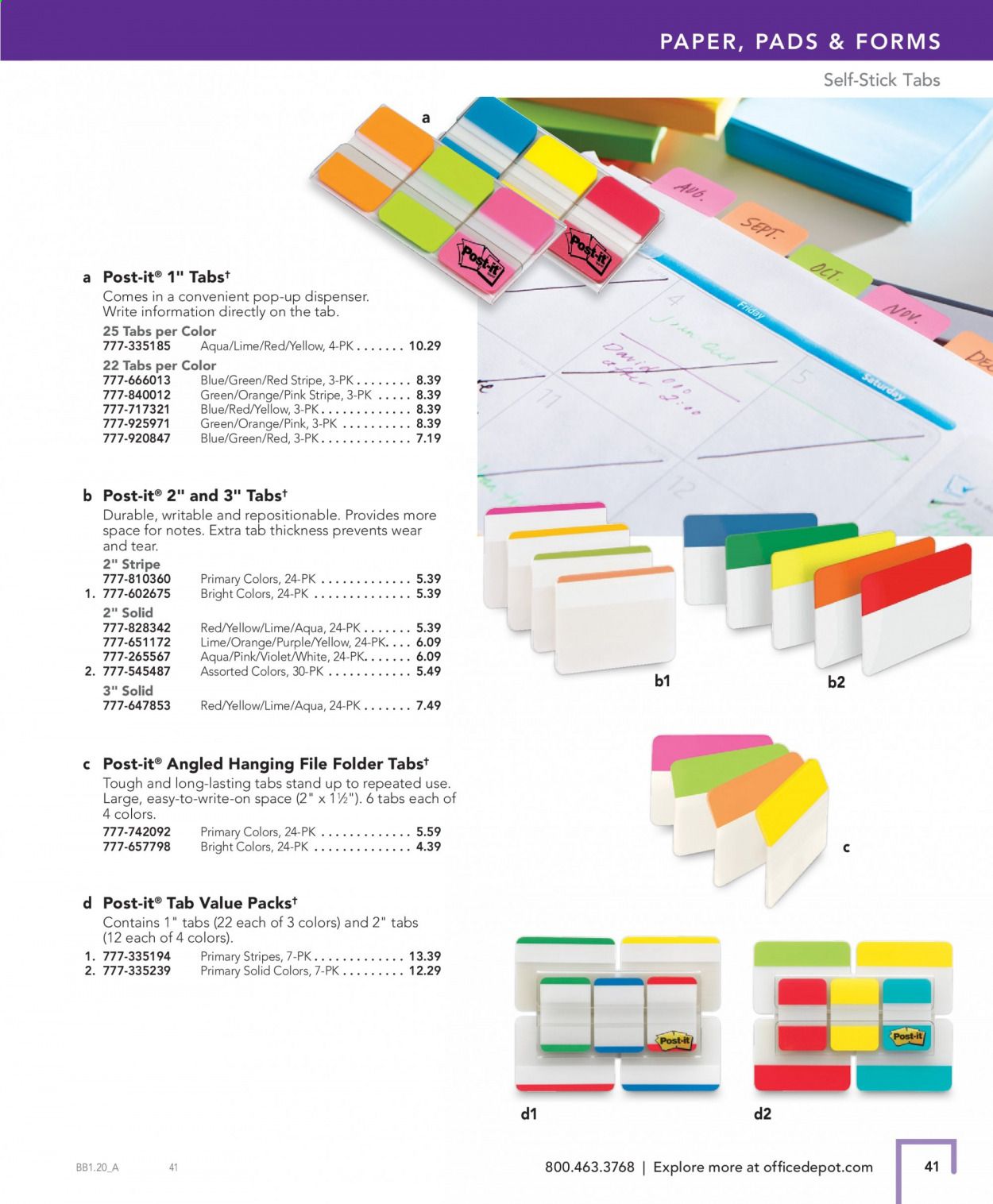 Office DEPOT Catalog 2020-2021
