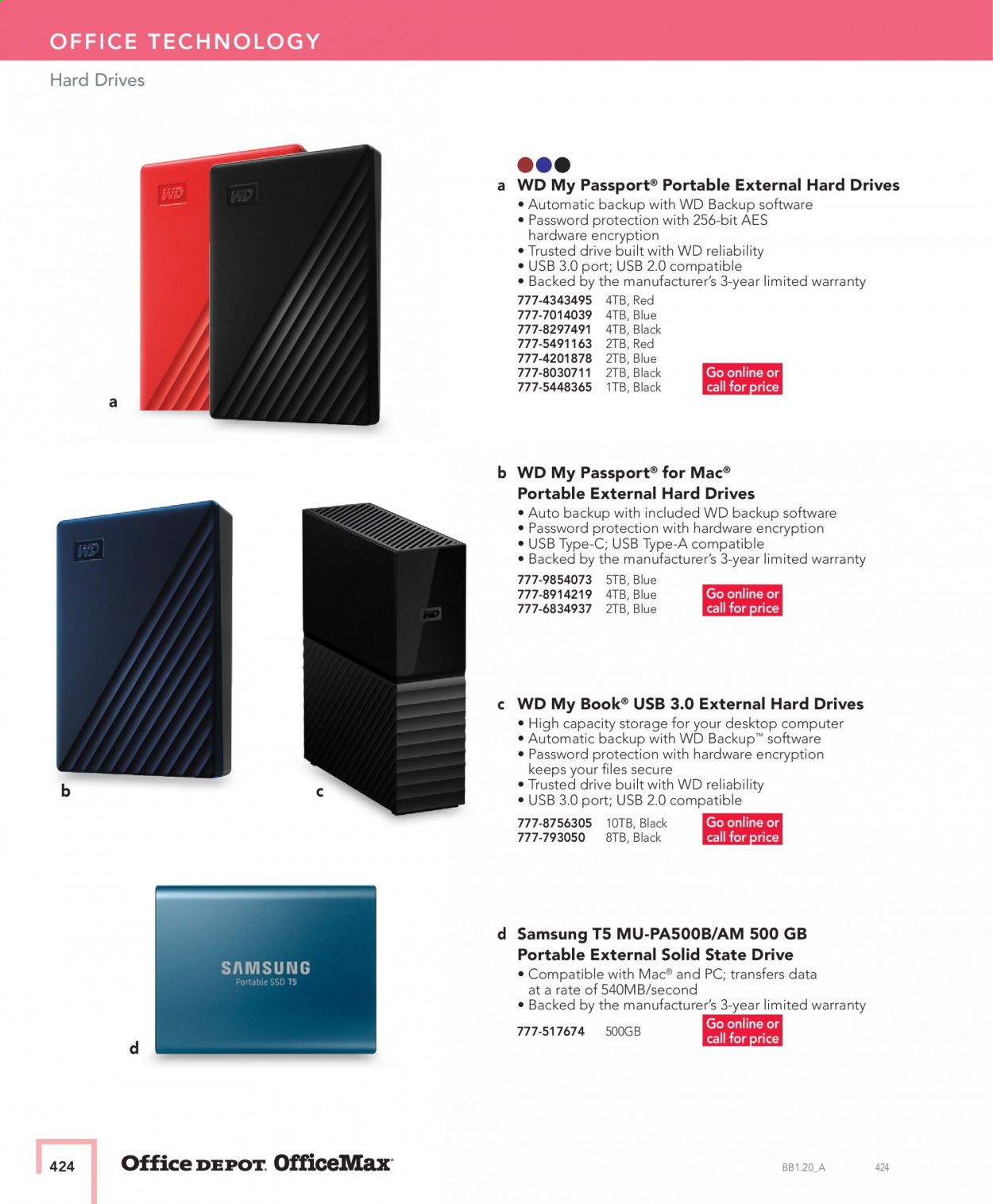 Office DEPOT Catalog 2020-2021