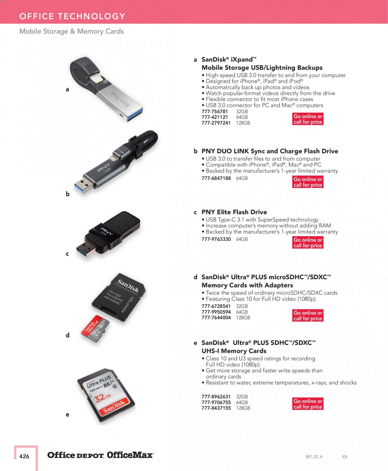 Office DEPOT Catalog 2020-2021