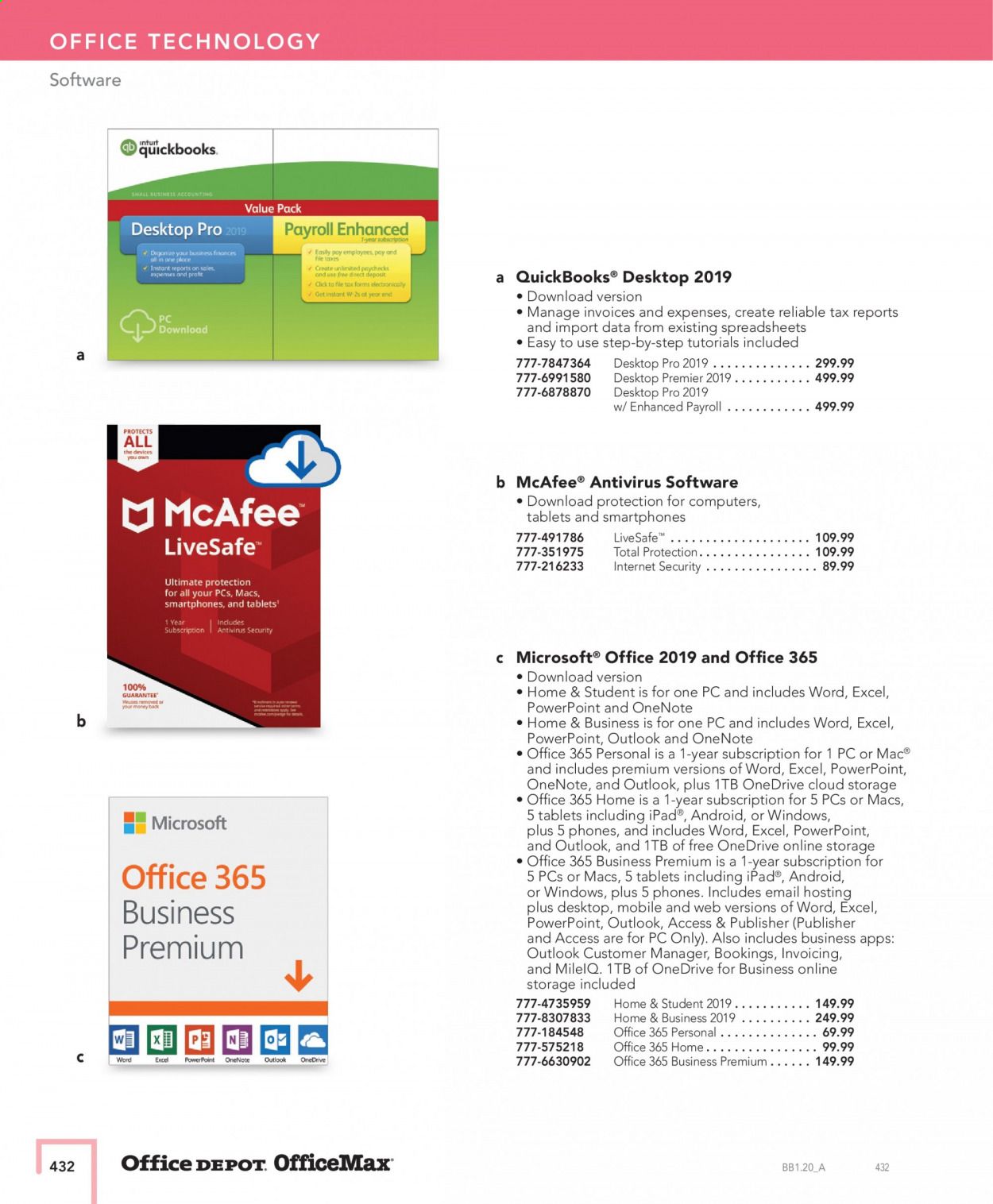 Office DEPOT Catalog 2020-2021