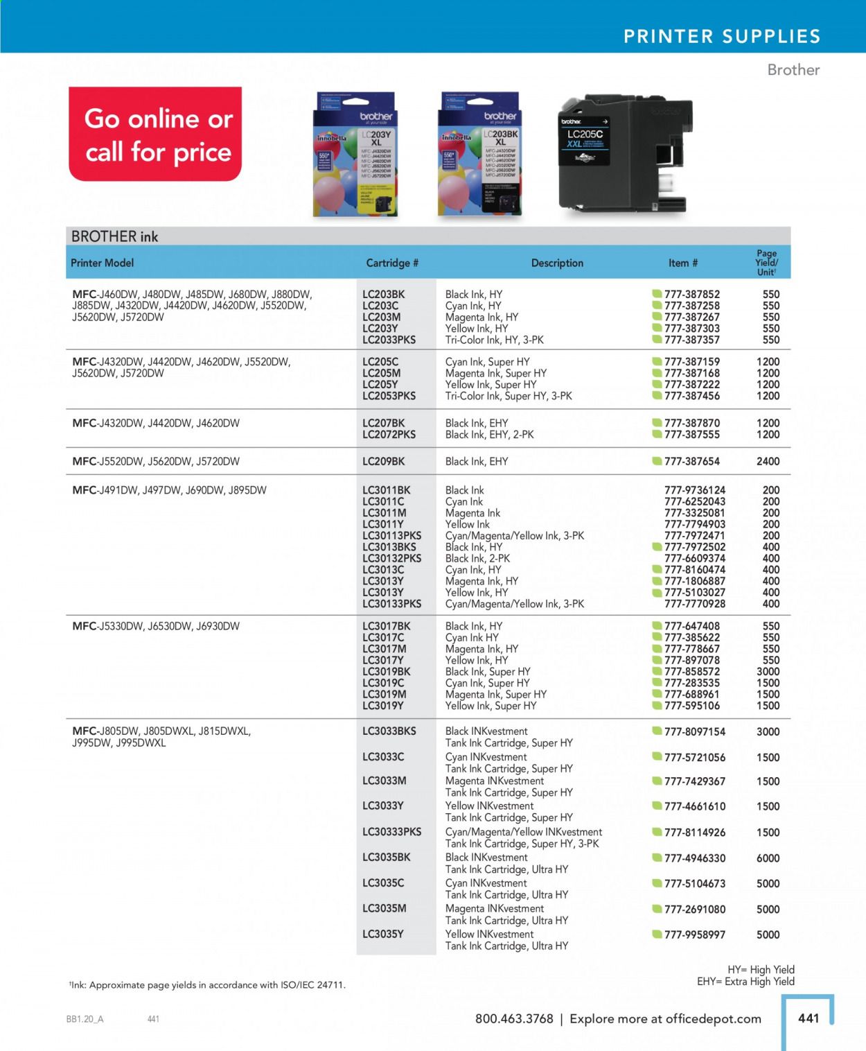 Office DEPOT Catalog 2020-2021