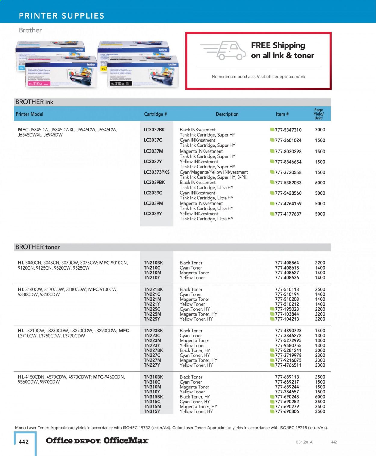 Office DEPOT Catalog 2020-2021