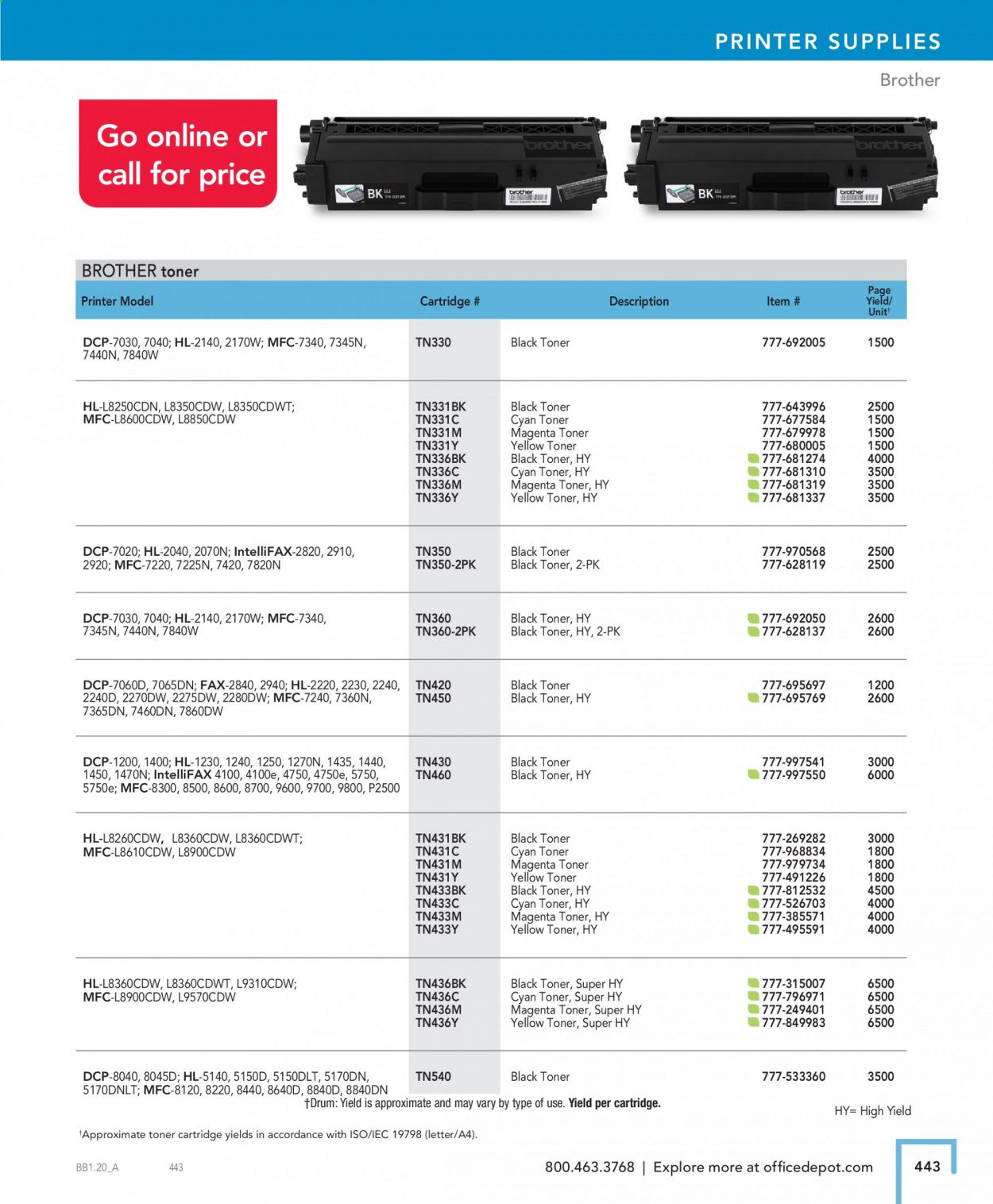 Office DEPOT Catalog 2020-2021