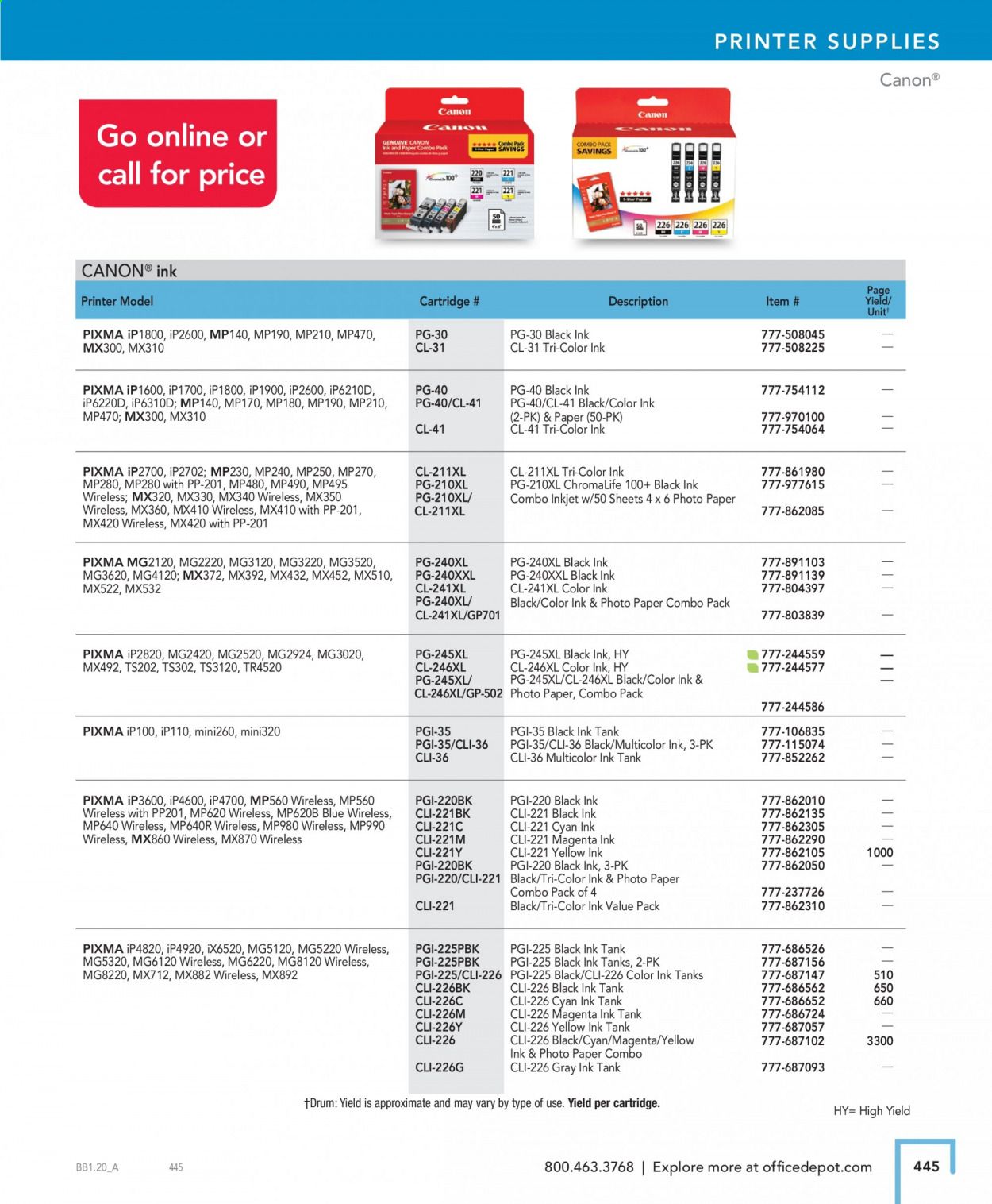 Office DEPOT Catalog 2020-2021
