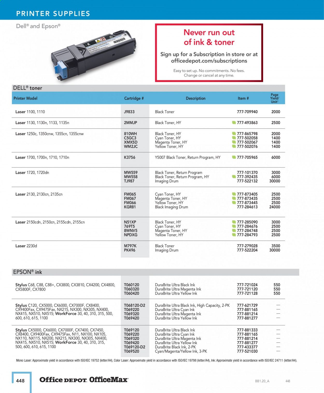 Office DEPOT Catalog 2020-2021