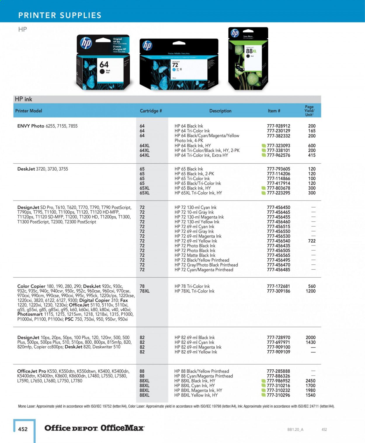 Office DEPOT Catalog 2020-2021