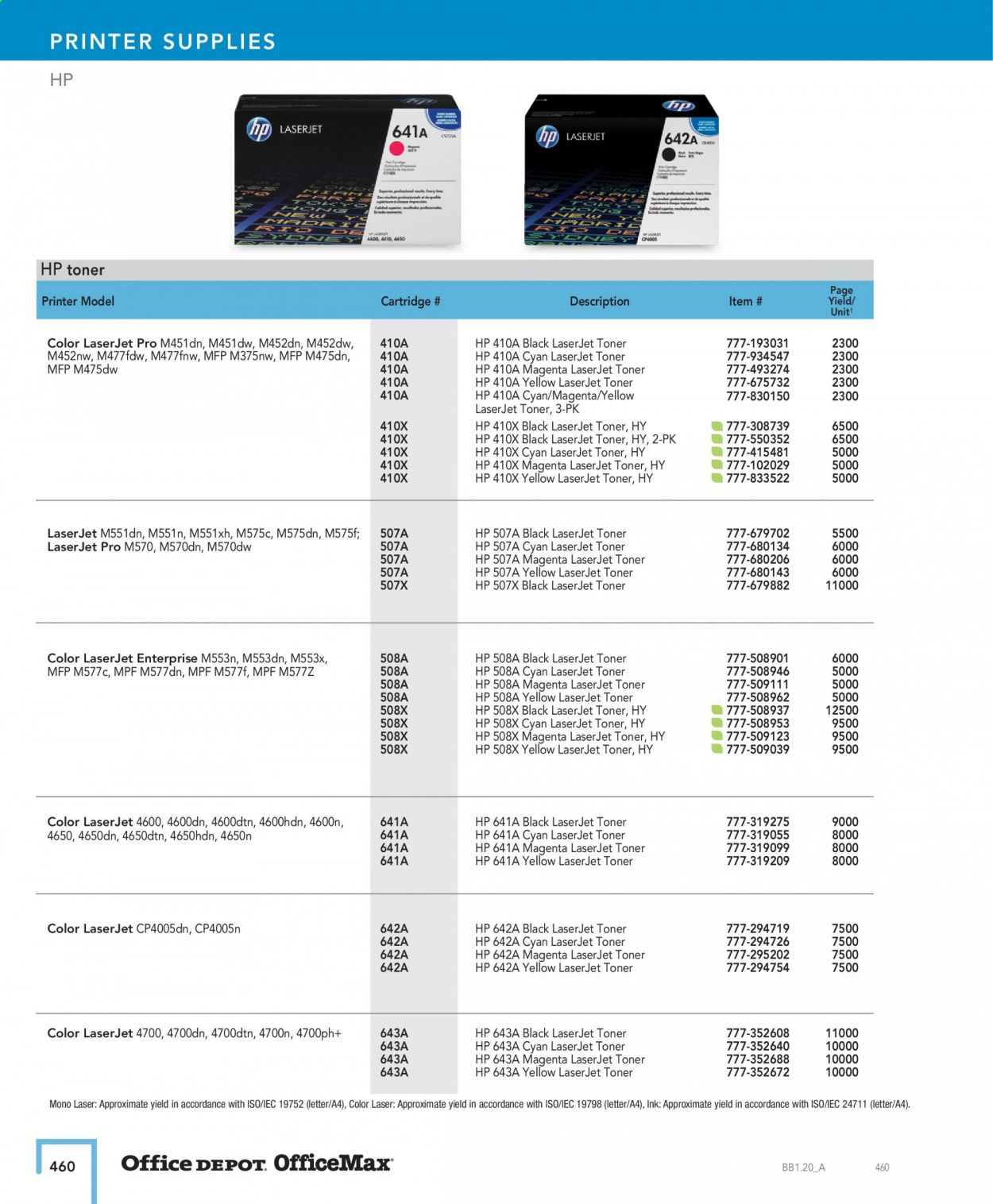 Office DEPOT Catalog 2020-2021