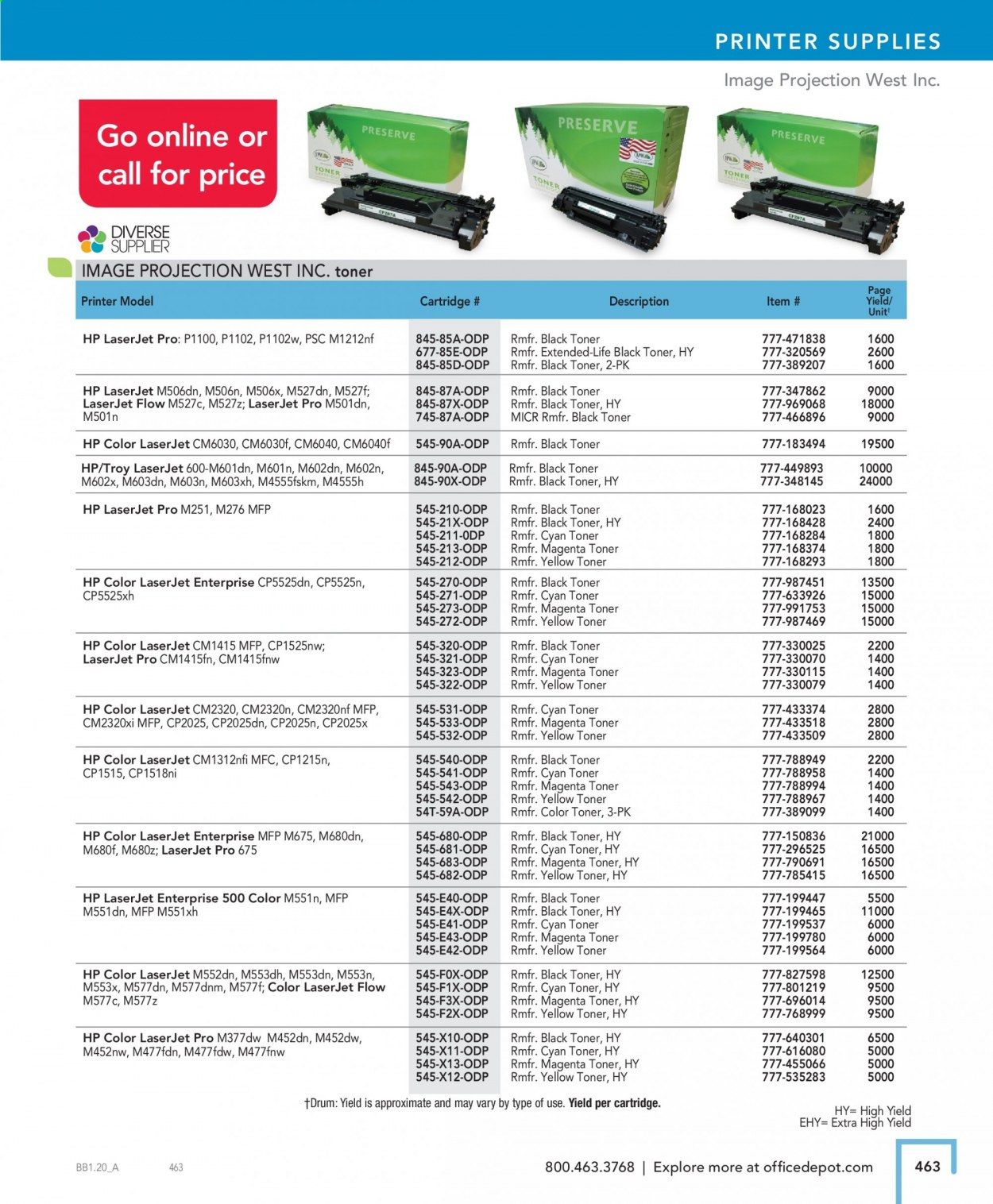 Office DEPOT Catalog 2020-2021