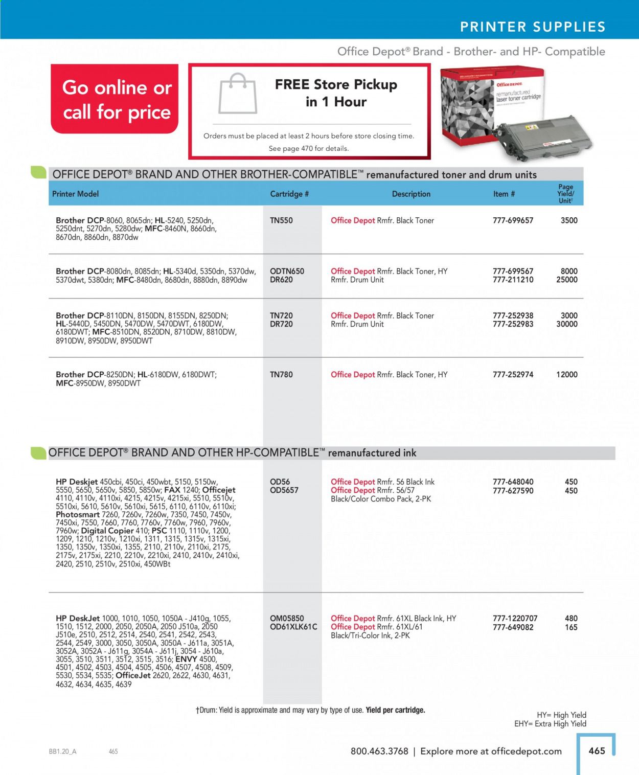 Office DEPOT Catalog 2020-2021