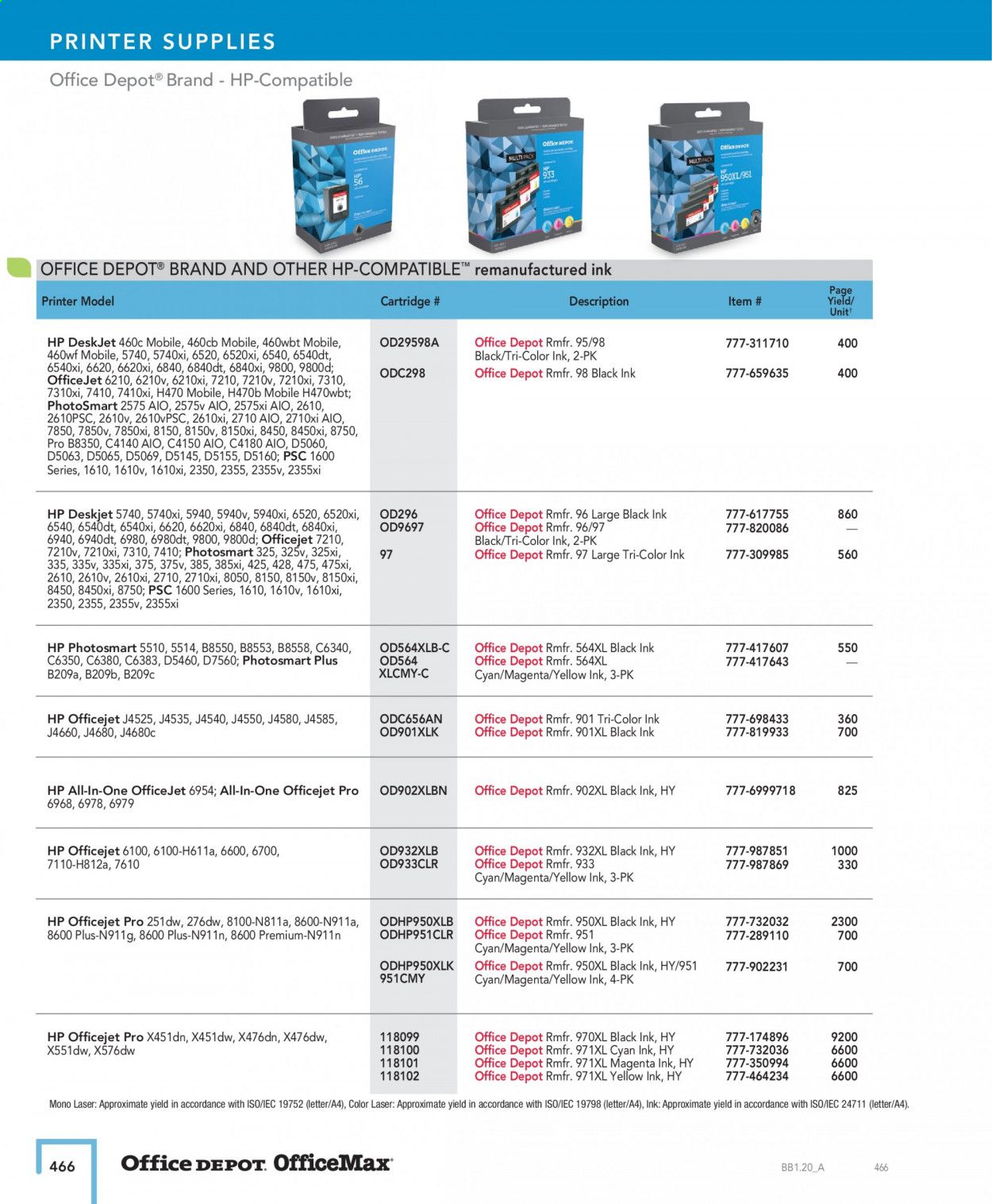 Office DEPOT Catalog 2020-2021