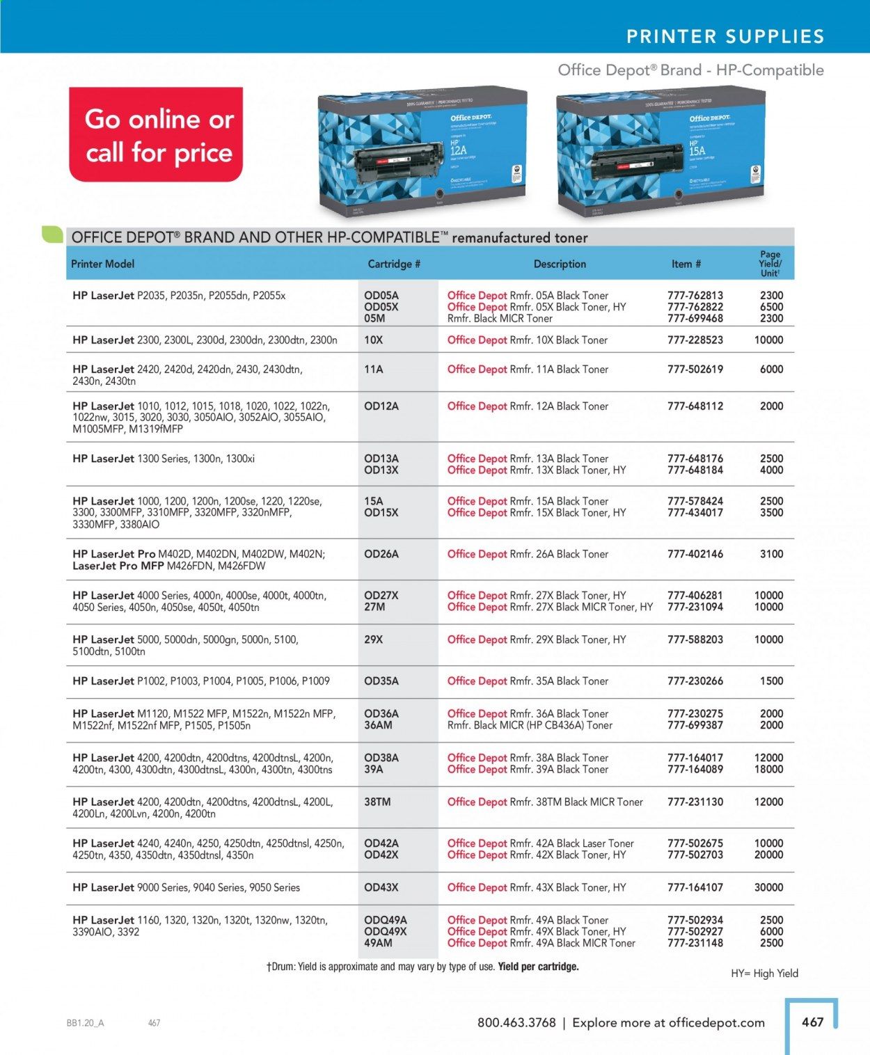 Office DEPOT Catalog 2020-2021
