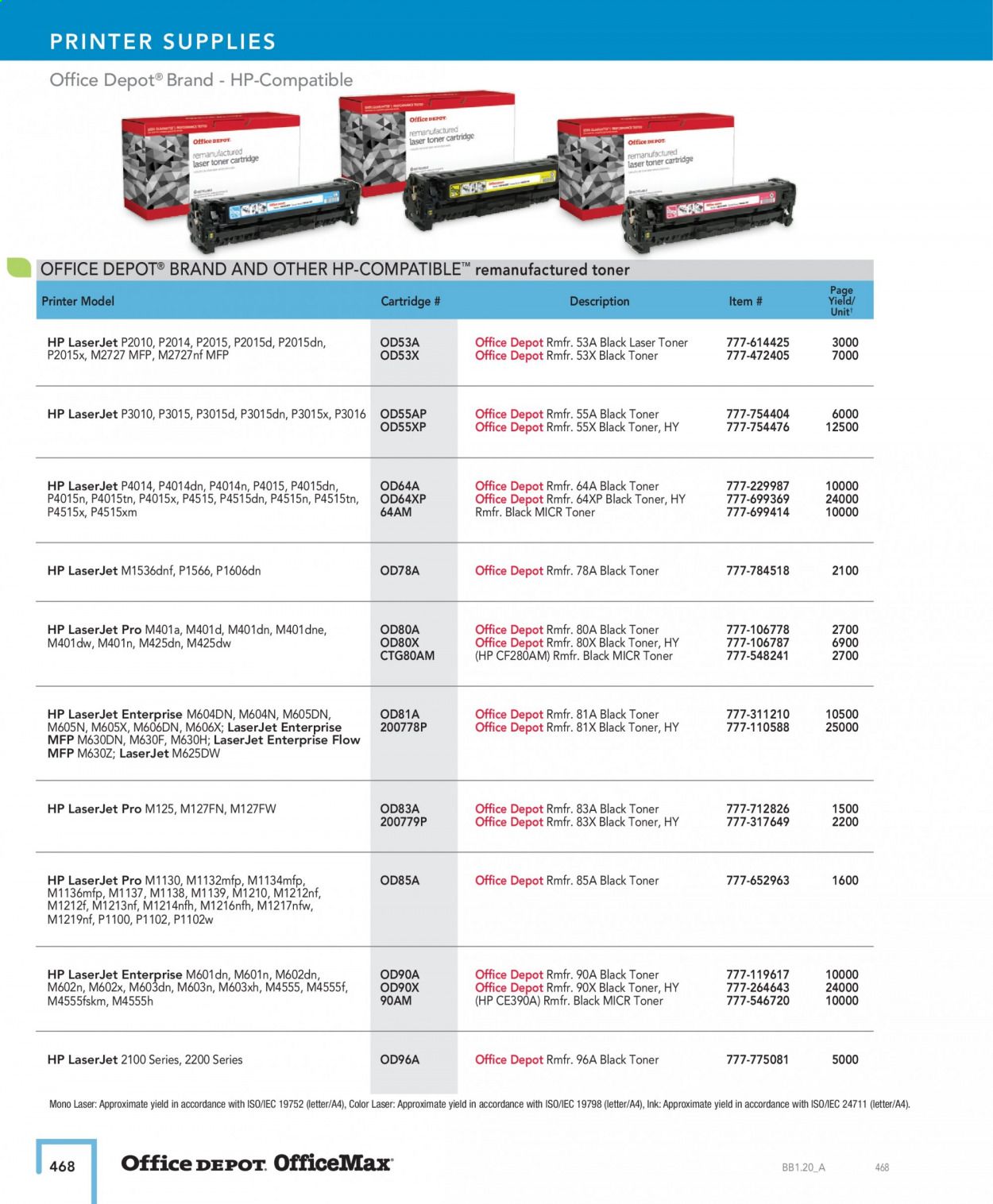 Office DEPOT Catalog 2020-2021