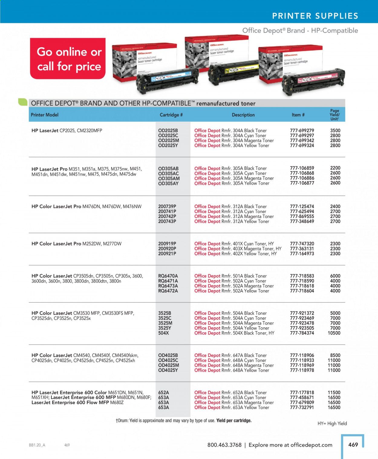 Office DEPOT Catalog 2020-2021