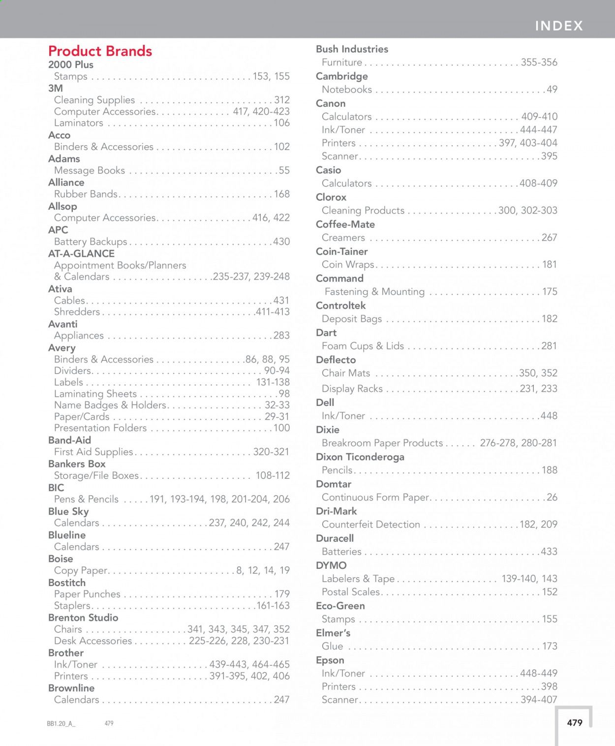 Office DEPOT Catalog 2020-2021