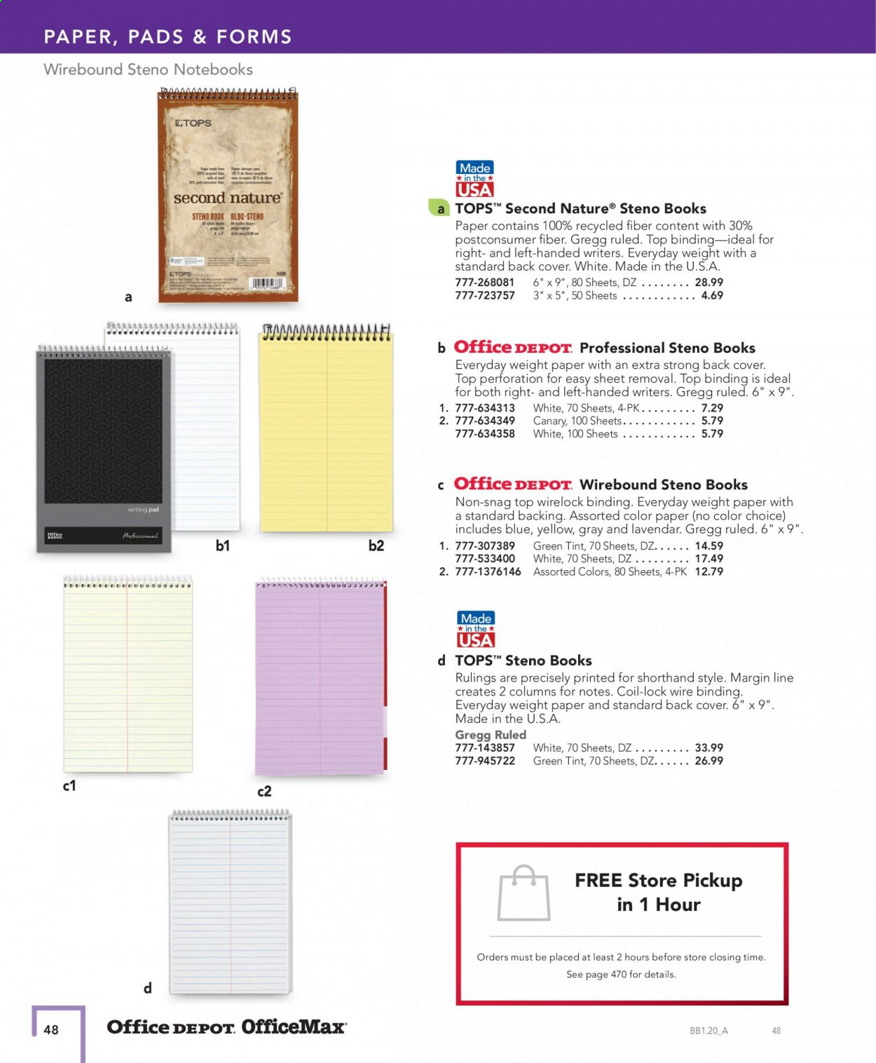 Office DEPOT Catalog 2020-2021