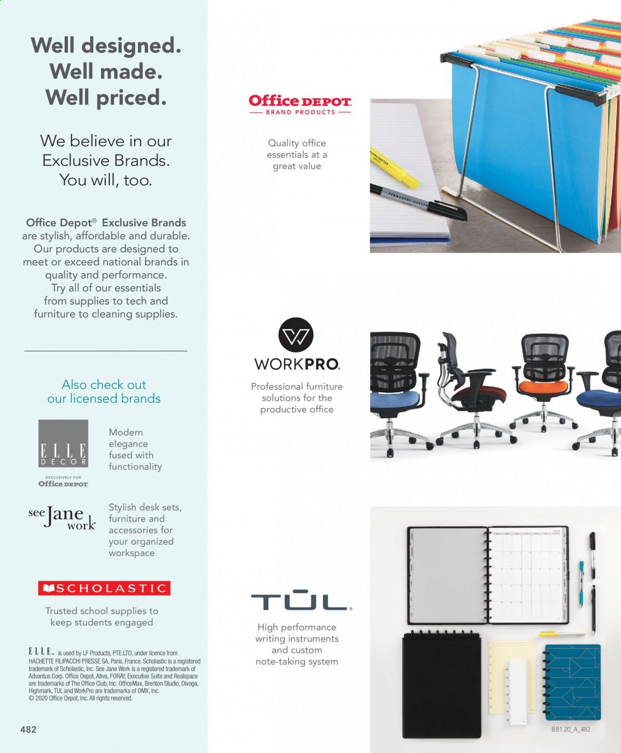 Office DEPOT Catalog 2020-2021