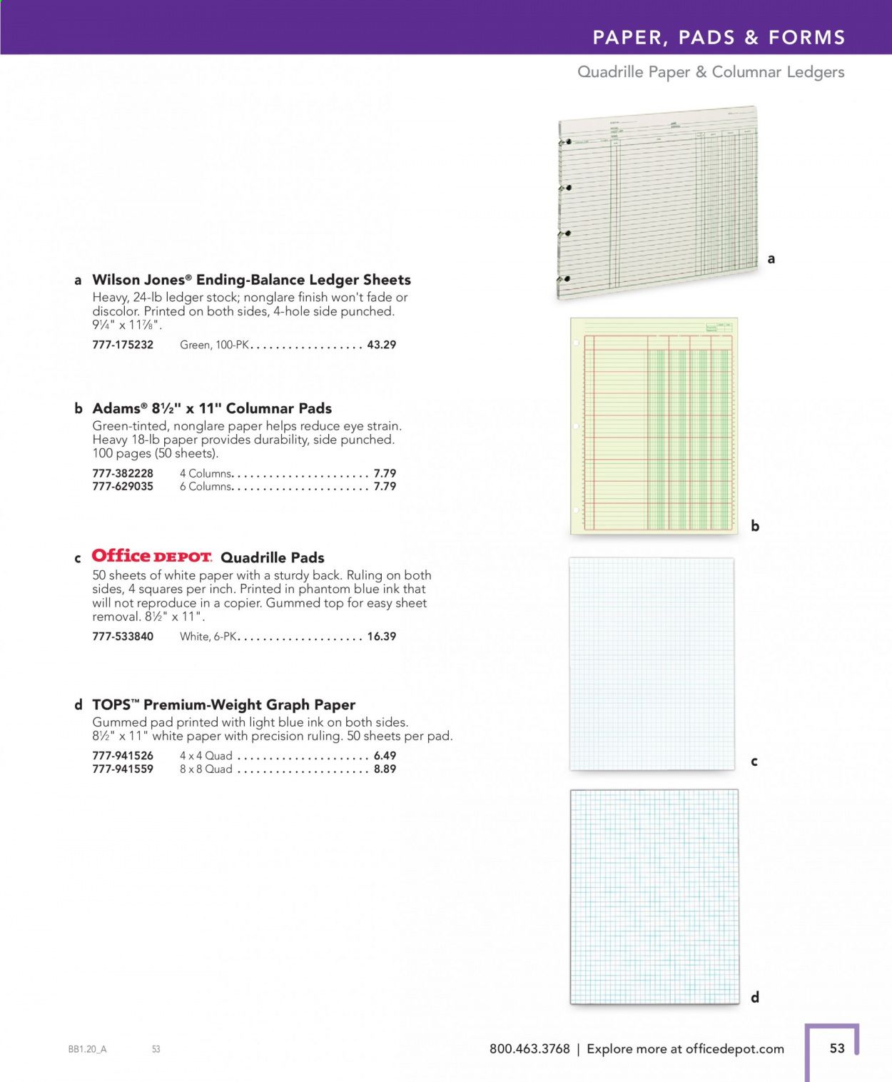 Office DEPOT Catalog 2020-2021
