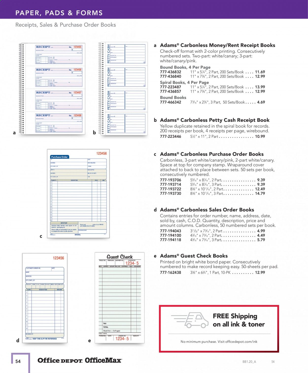 Office DEPOT Catalog 2020-2021