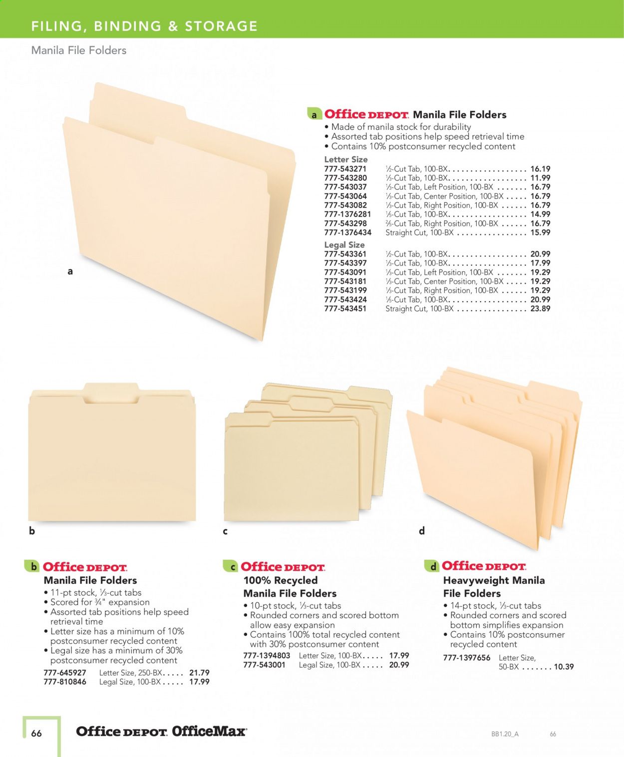 Office DEPOT Catalog 2020-2021