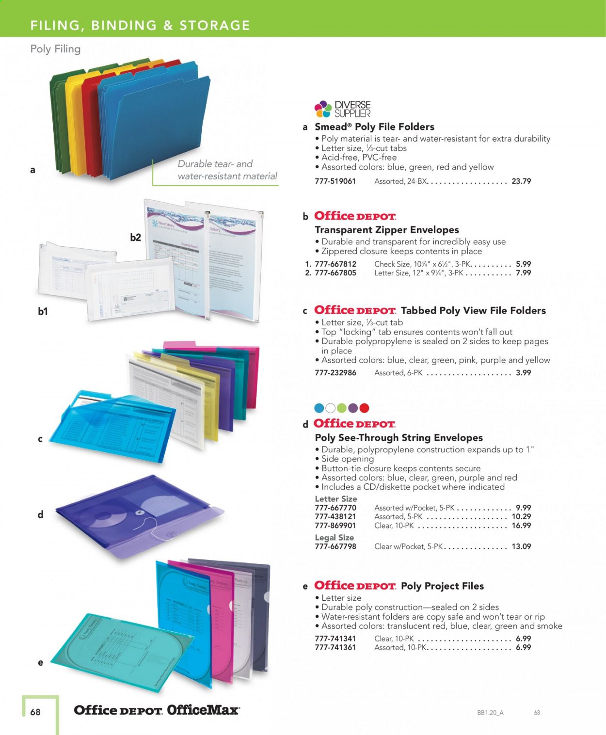 Office DEPOT Catalog 2020-2021