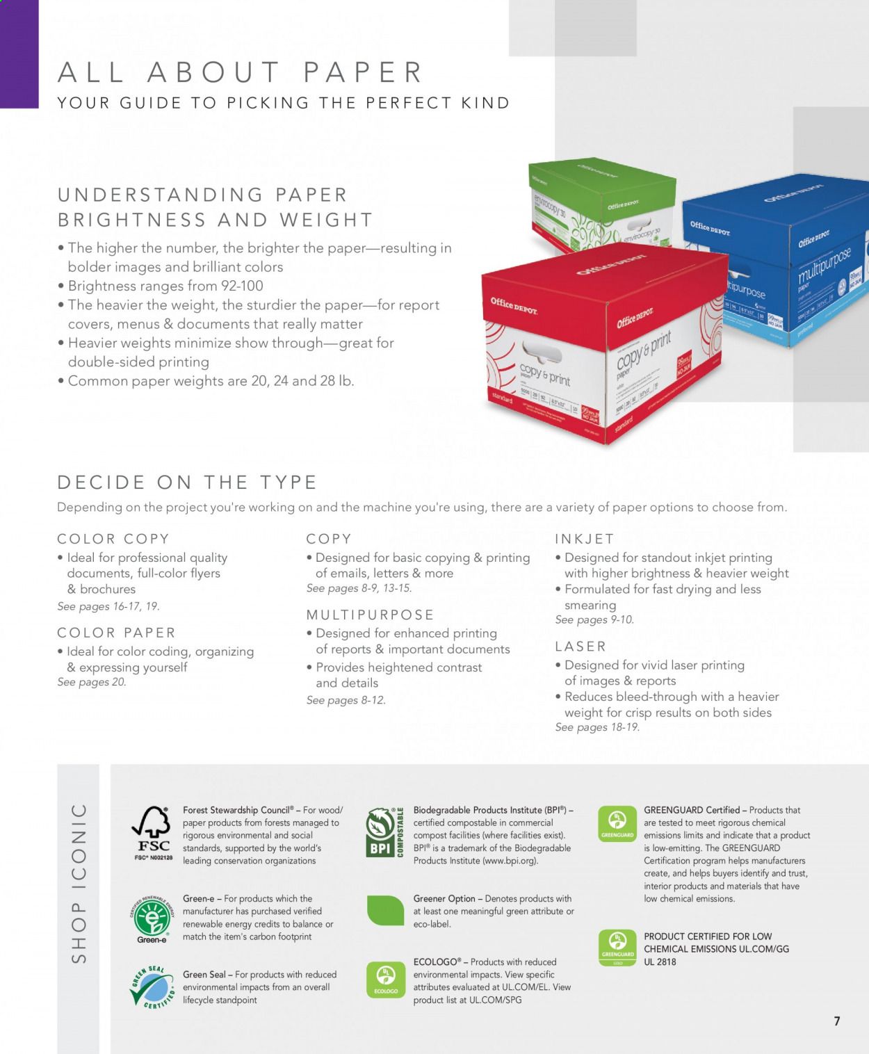 Office DEPOT Catalog 2020-2021