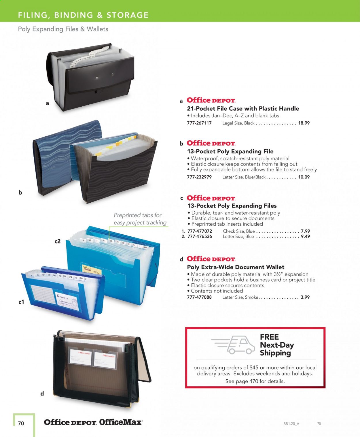 Office DEPOT Catalog 2020-2021