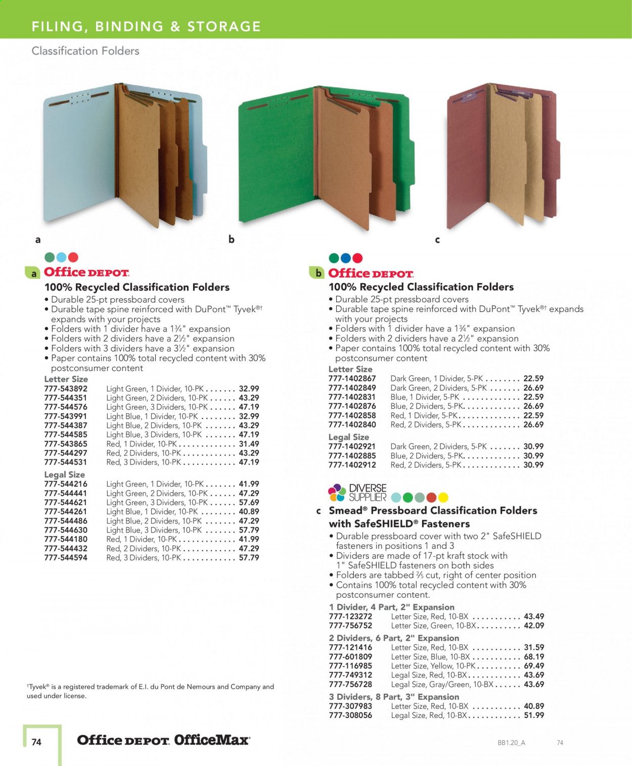 Office DEPOT Catalog 2020-2021