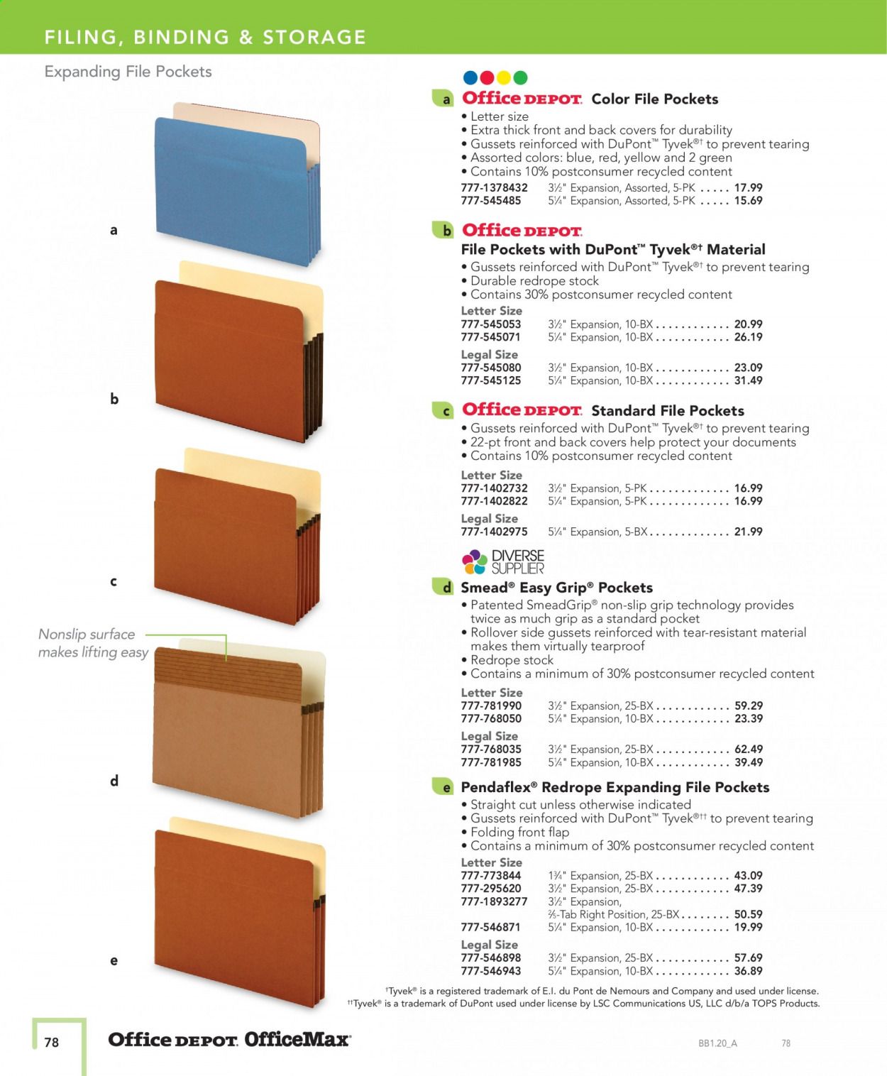 Office DEPOT Catalog 2020-2021