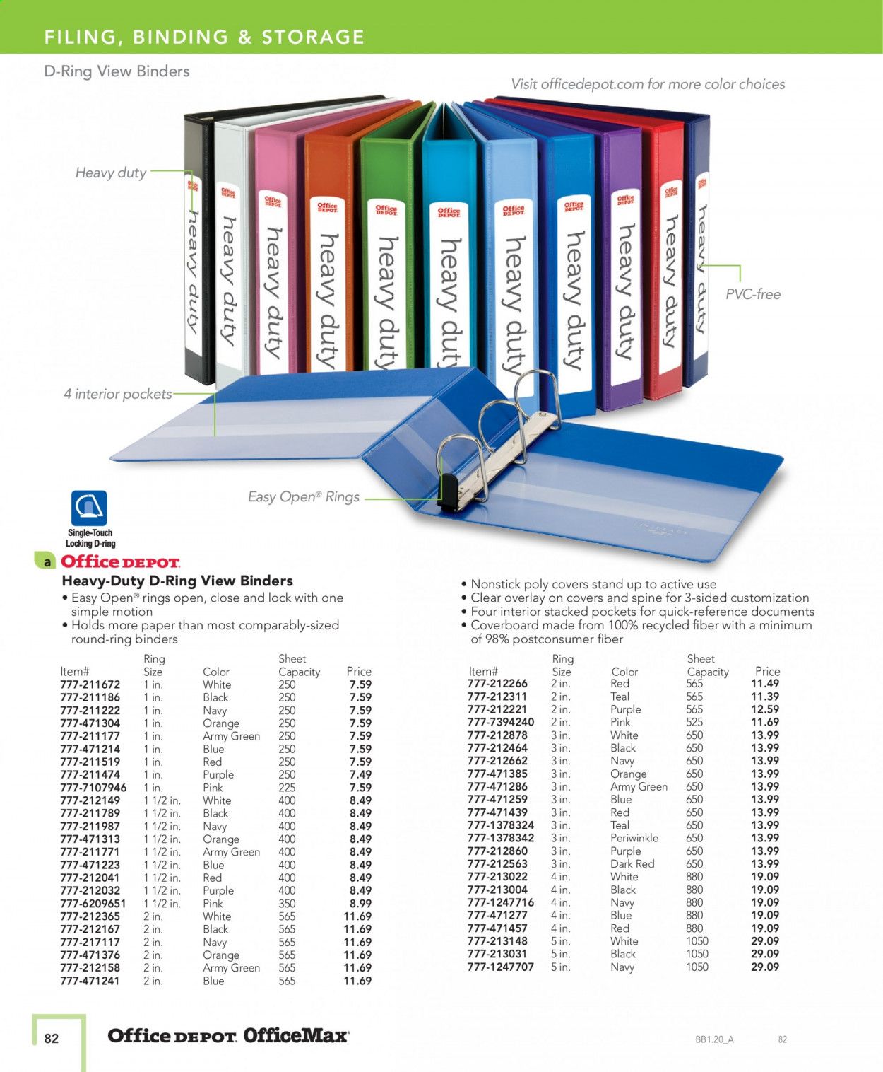 Office DEPOT Catalog 2020-2021