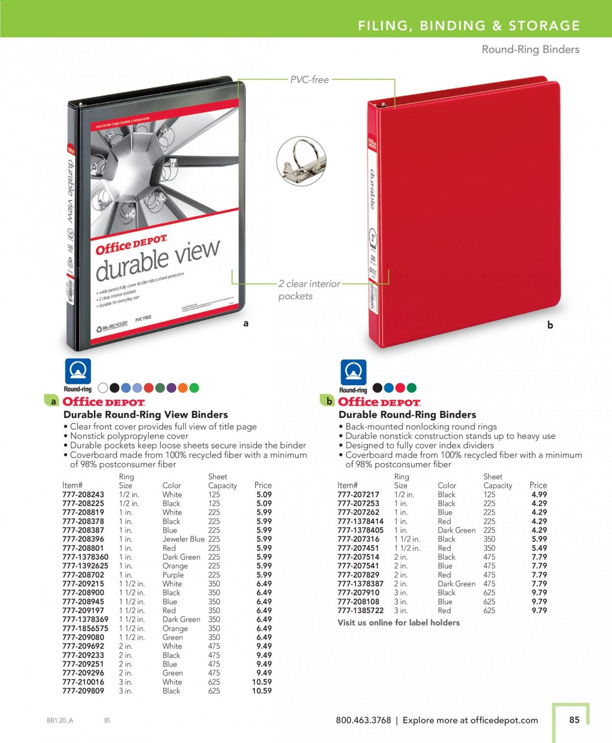 Office DEPOT Catalog 2020-2021