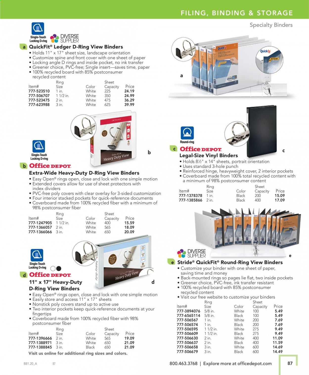 Office DEPOT Catalog 2020-2021