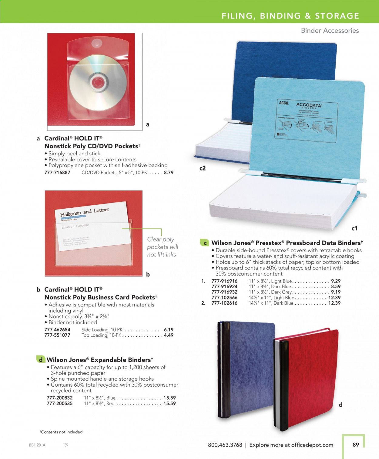 Office DEPOT Catalog 2020-2021