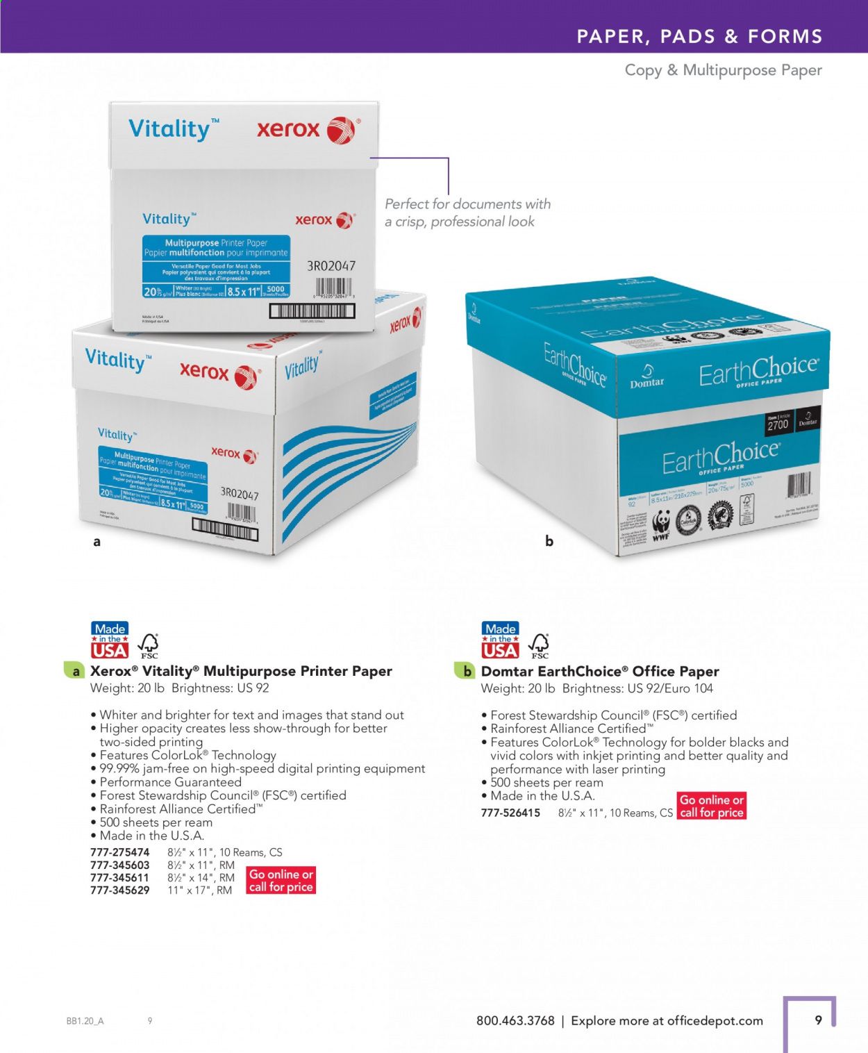 Office DEPOT Catalog 2020-2021