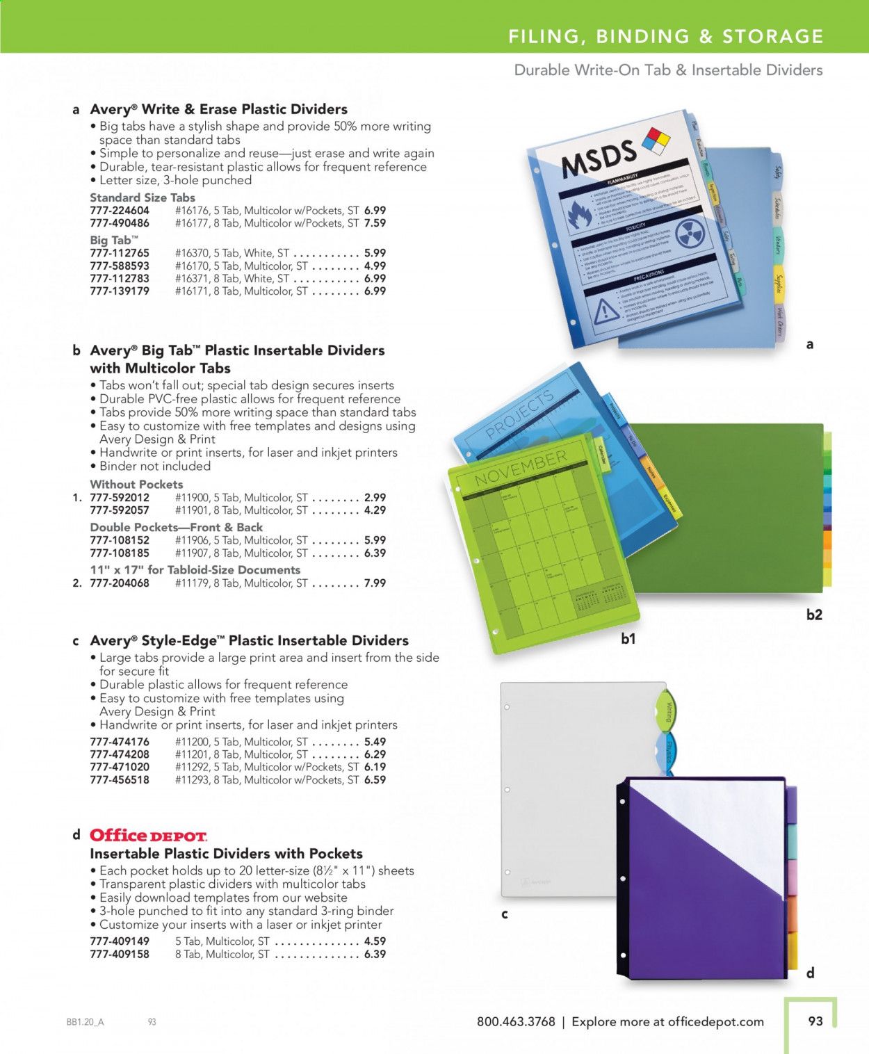 Office DEPOT Catalog 2020-2021