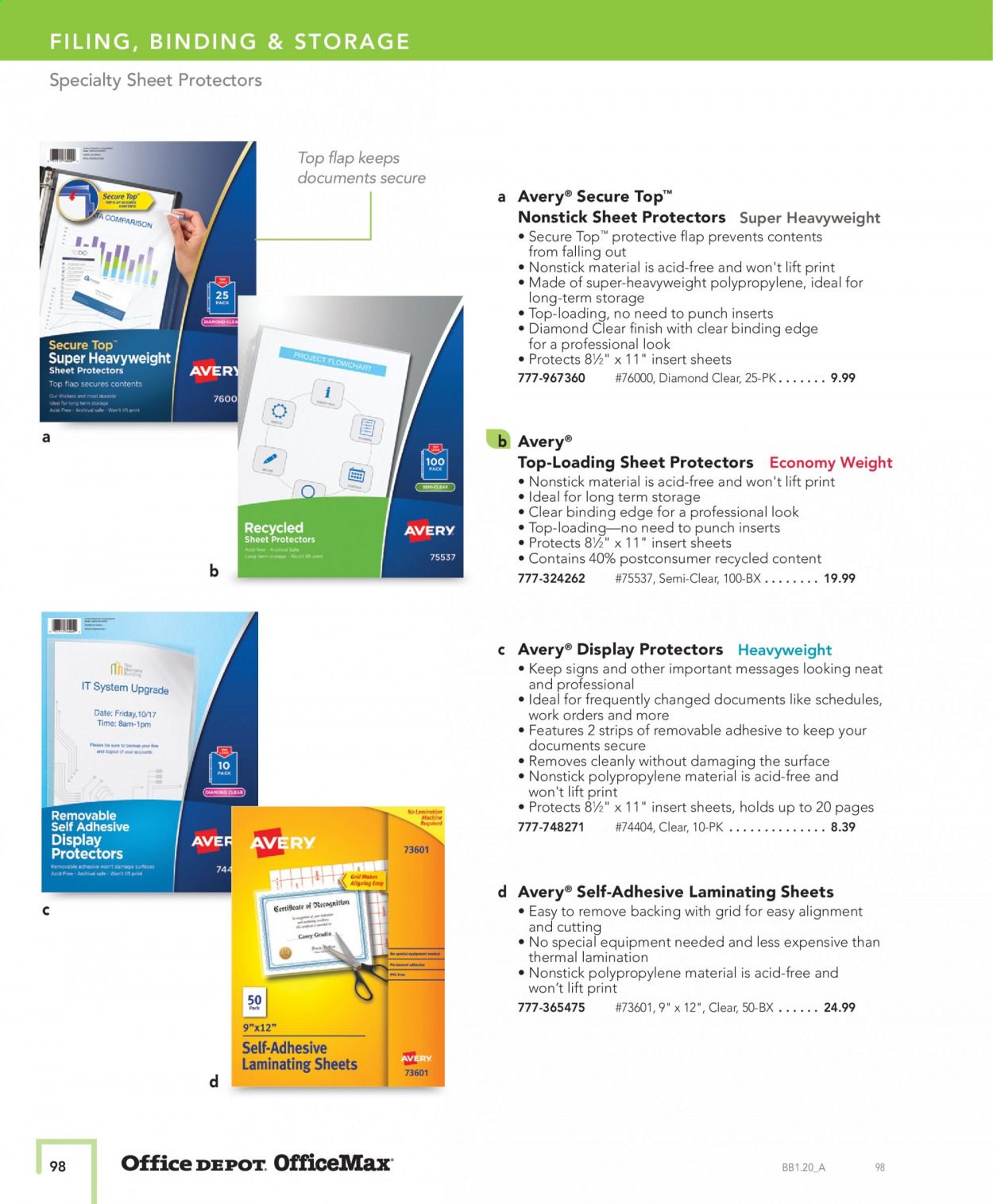 Office DEPOT Catalog 2020-2021