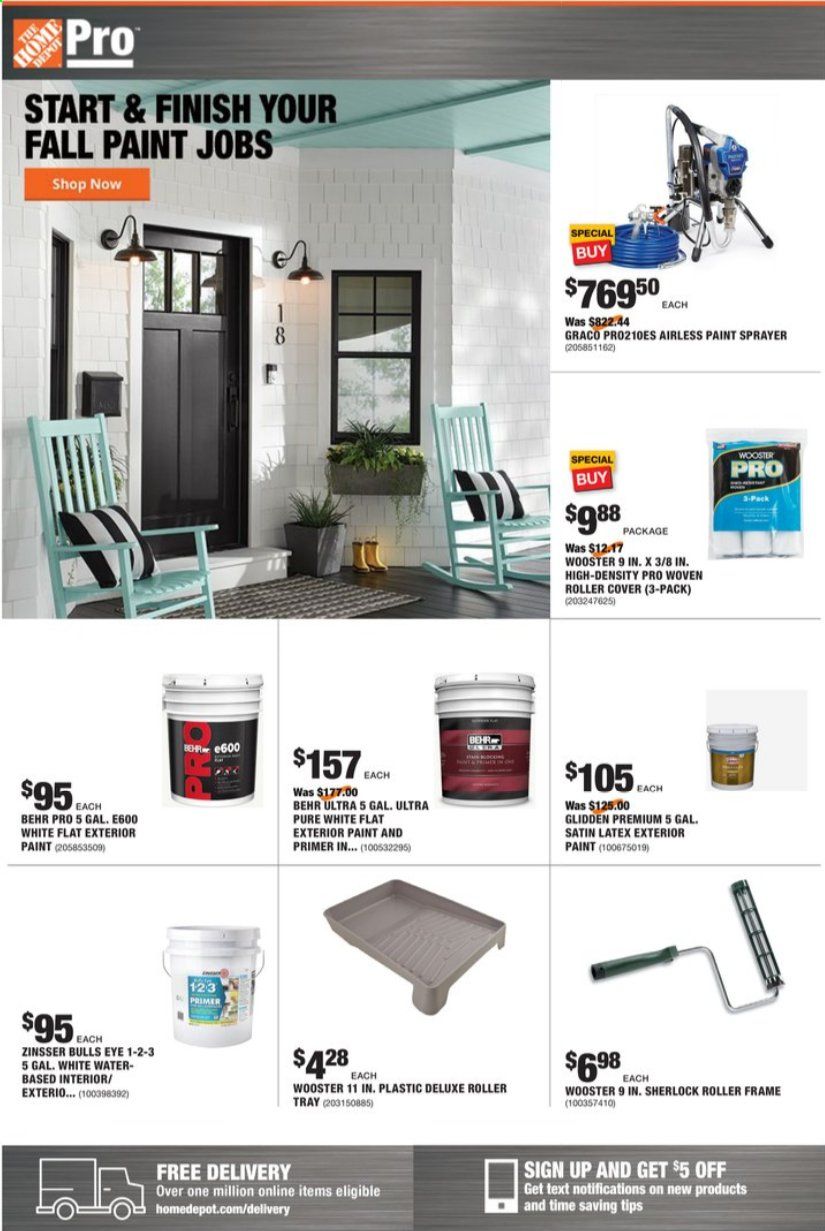 The Home Depot Weekly Ad September 7 to September 14