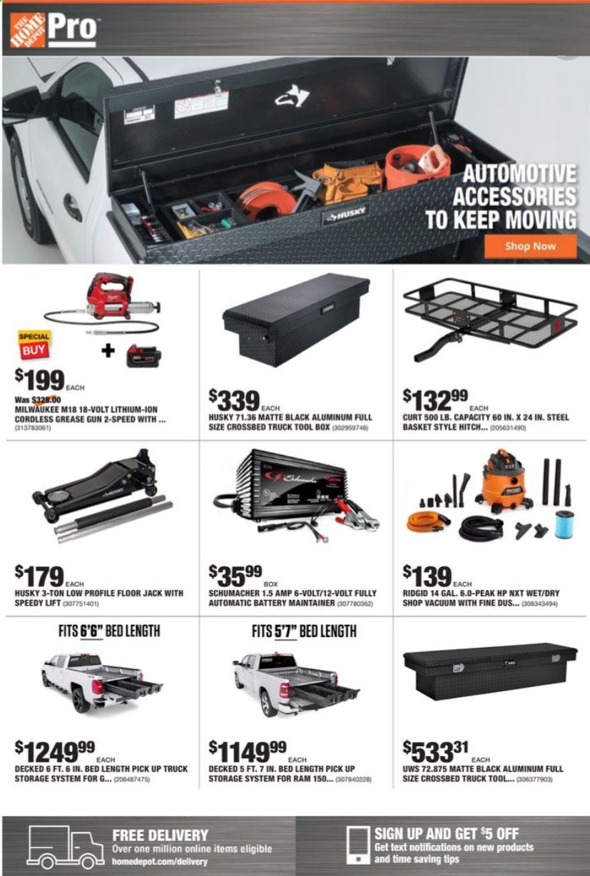The Home Depot Weekly Ad September 7 to September 14