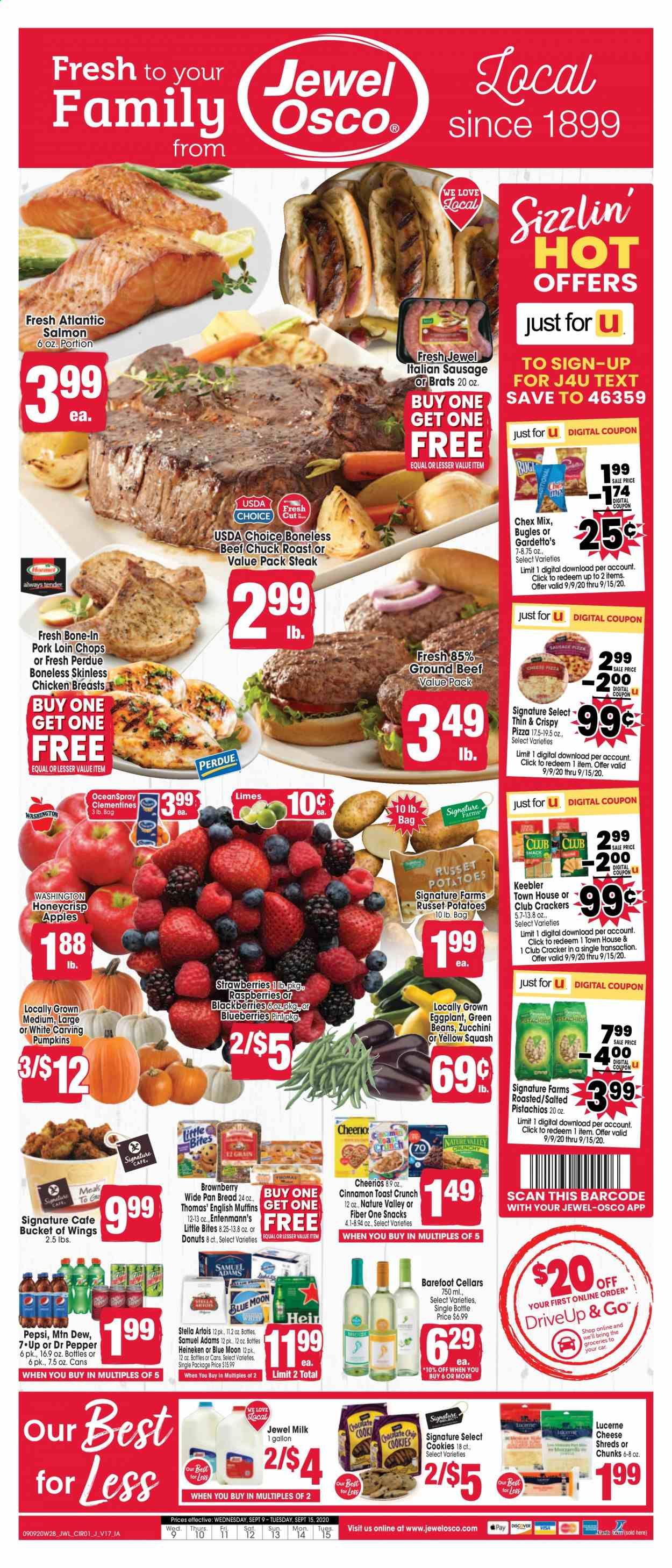 Jewel Osco (IA) Weekly Ad September 9 to September 15