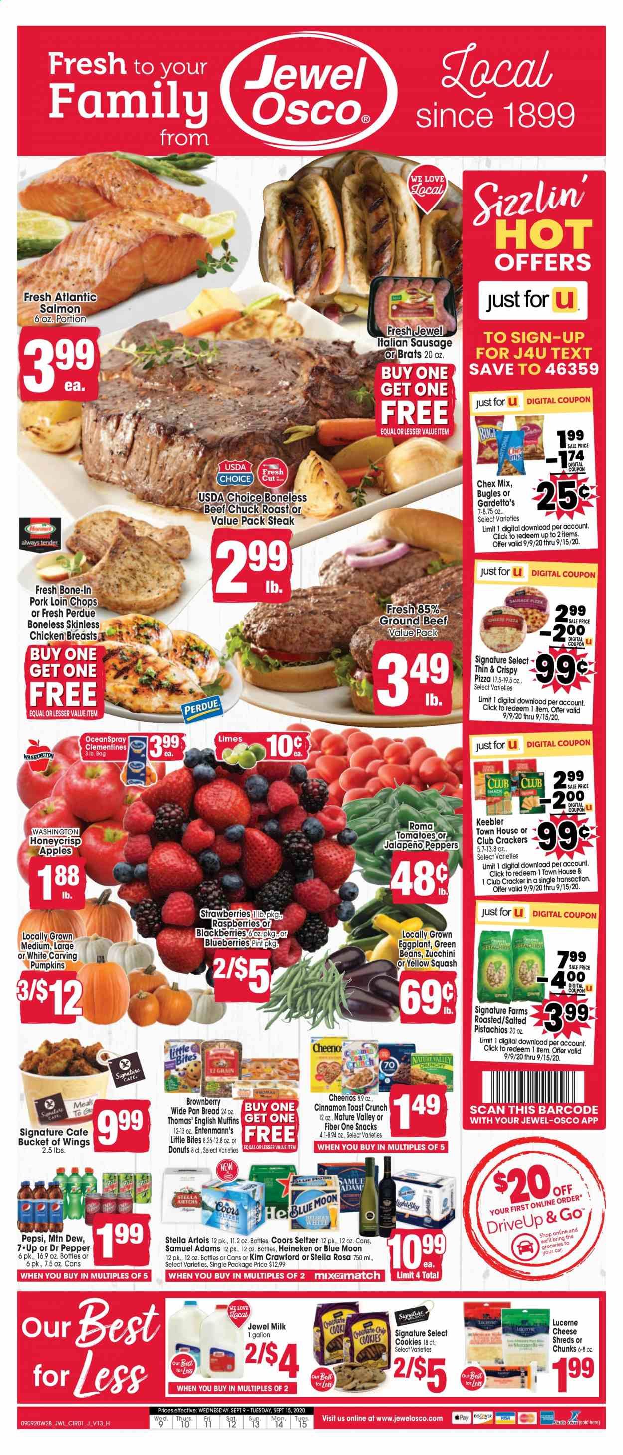 Jewel Osco (IL) Weekly Ad September 9 to September 15