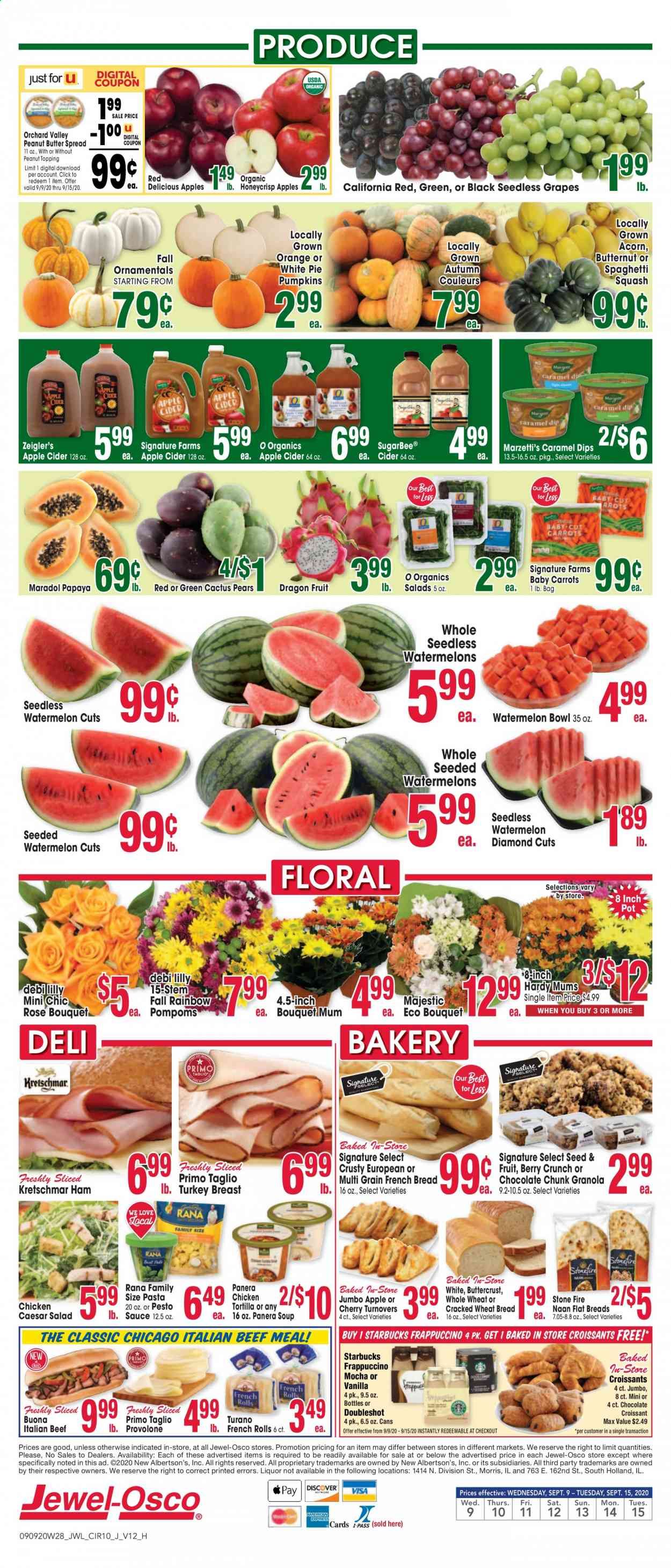 Jewel Osco (IL) Weekly Ad September 9 to September 15