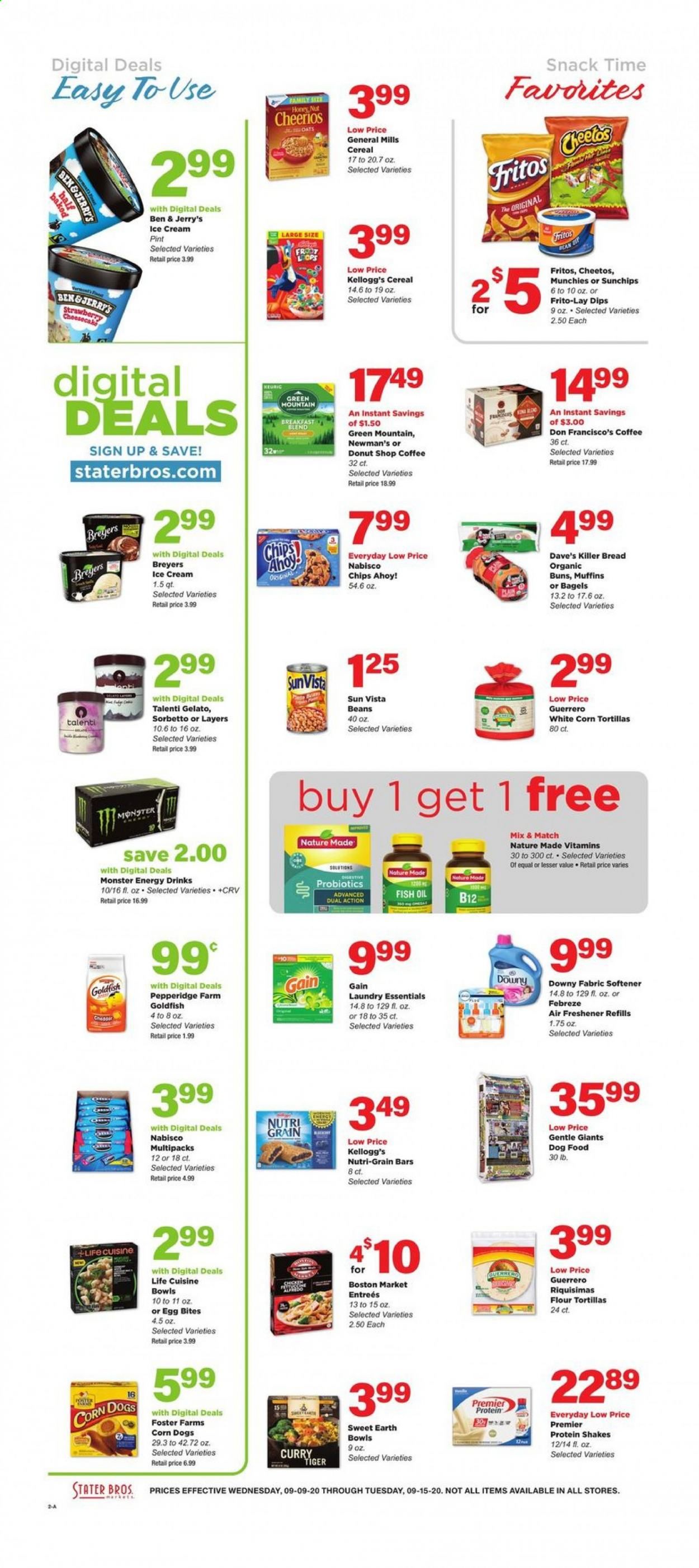 Stater Bros. Weekly Ad September 9 to September 15