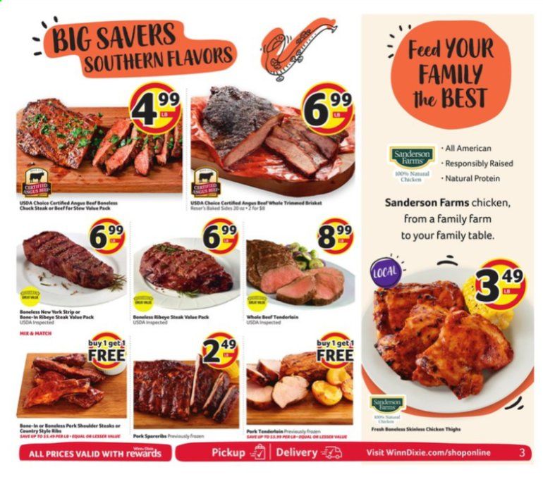 Winn Dixie Weekly Ad September 9 to September 15