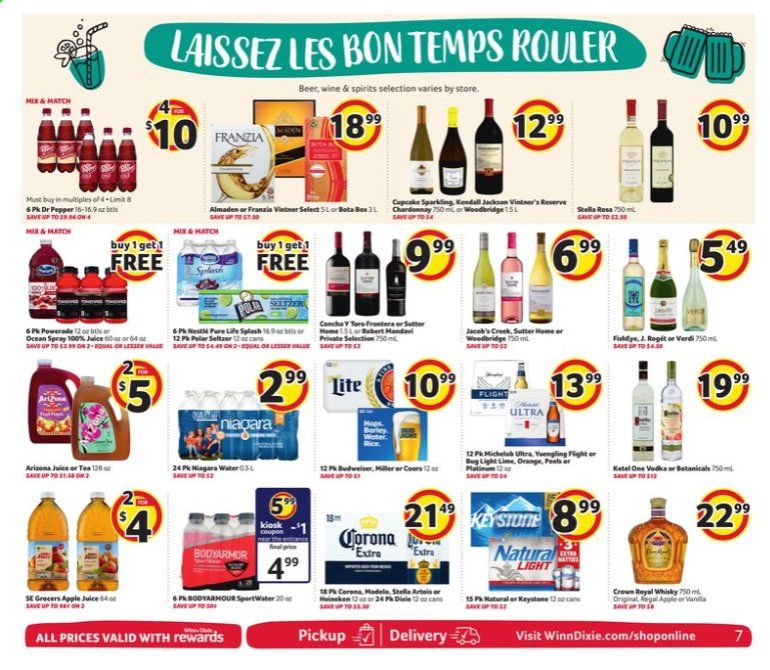 Winn Dixie Weekly Ad September 9 to September 15