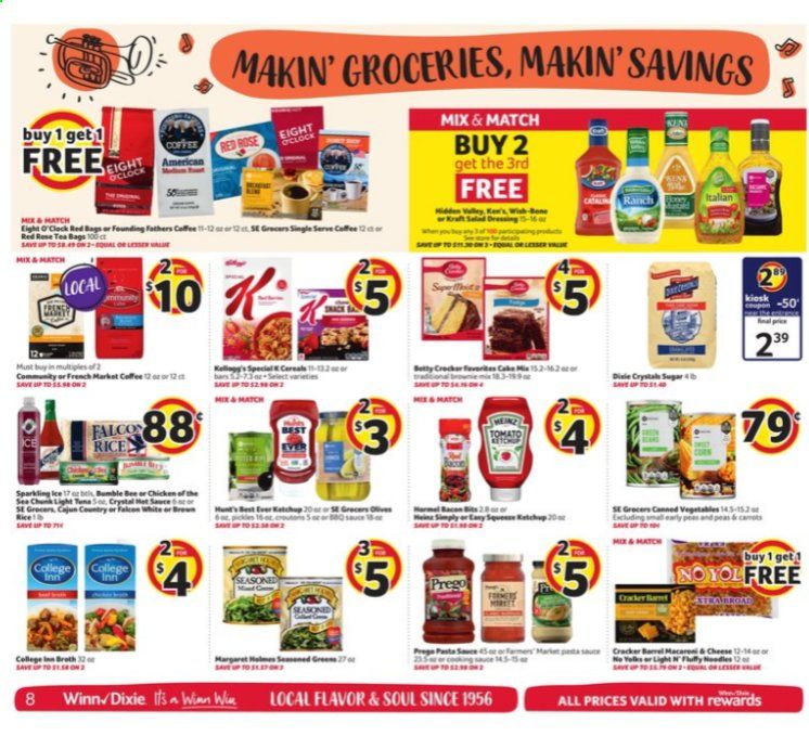 Winn Dixie Weekly Ad September 9 to September 15