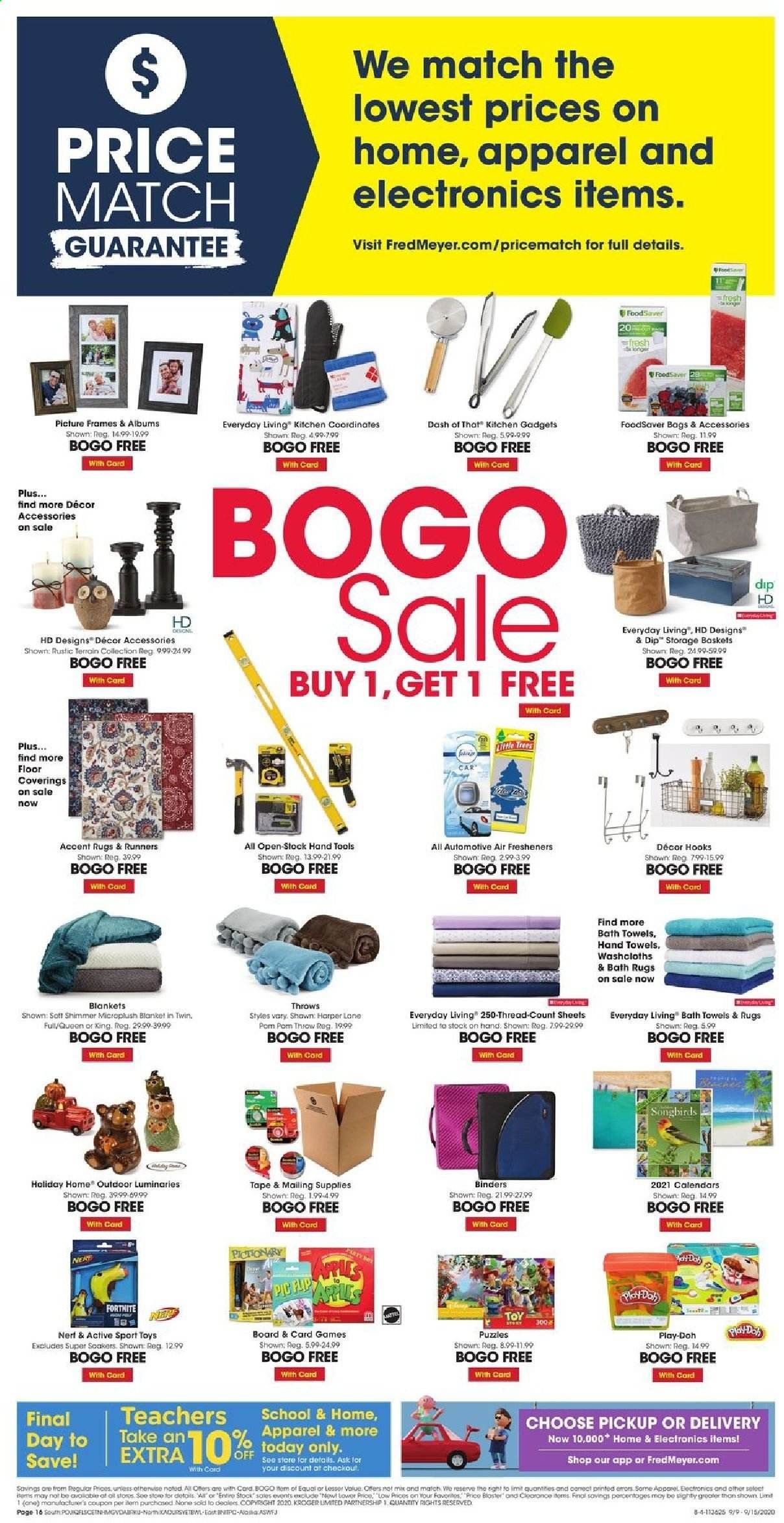 Fred Meyer Weekly Ad September 9 to September 15