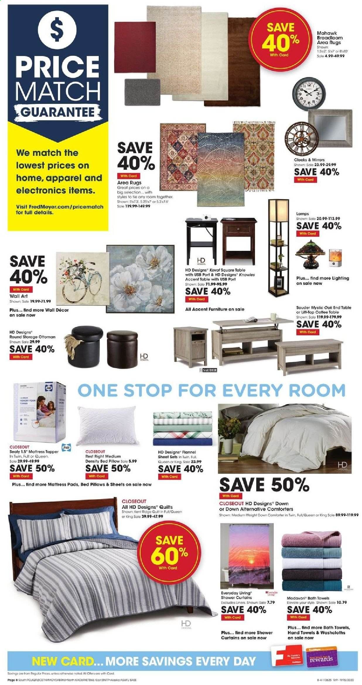 Fred Meyer Weekly Ad September 9 to September 15