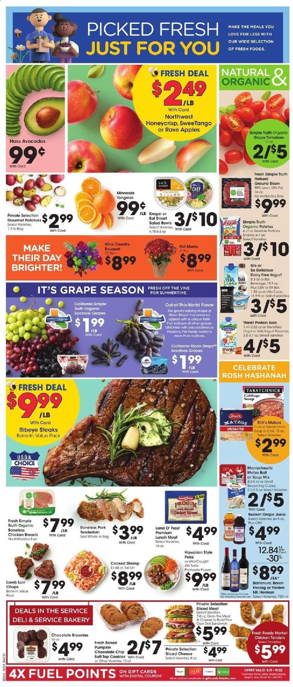 Ralphs fresh fare Weekly Ad September 9 to September 15