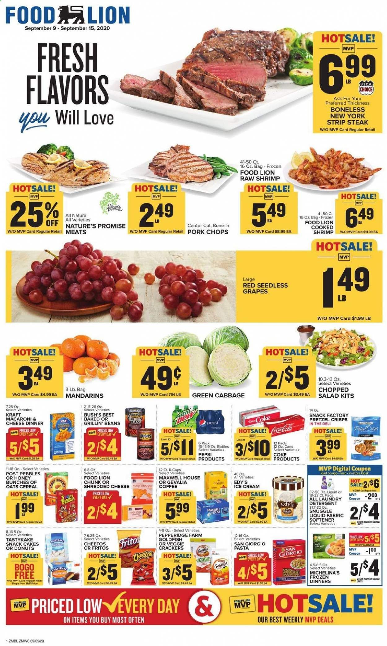 Food Lion (MD) Weekly Ad September 9 to September 15