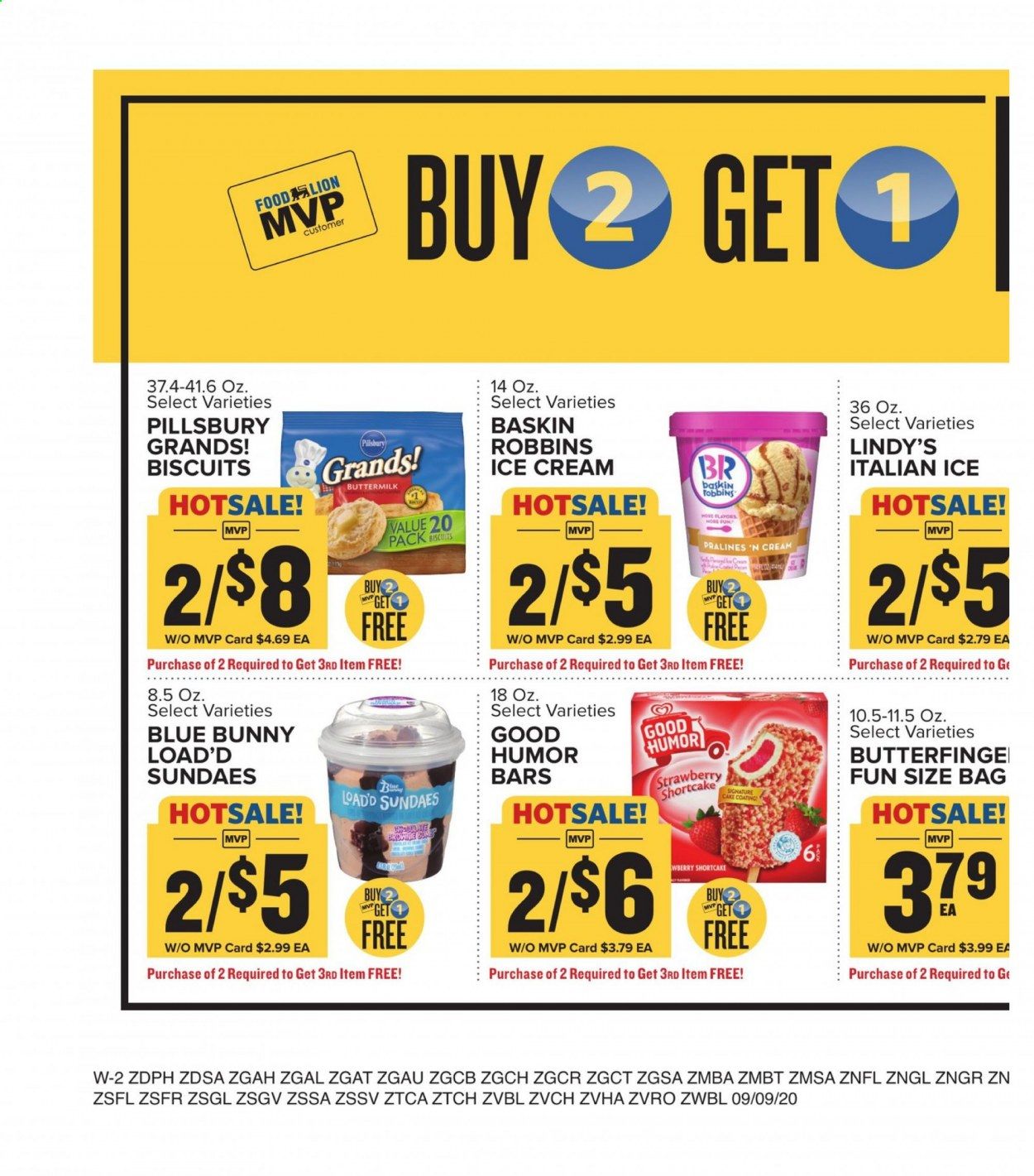 Food Lion (DE) Weekly Ad September 9 to September 15