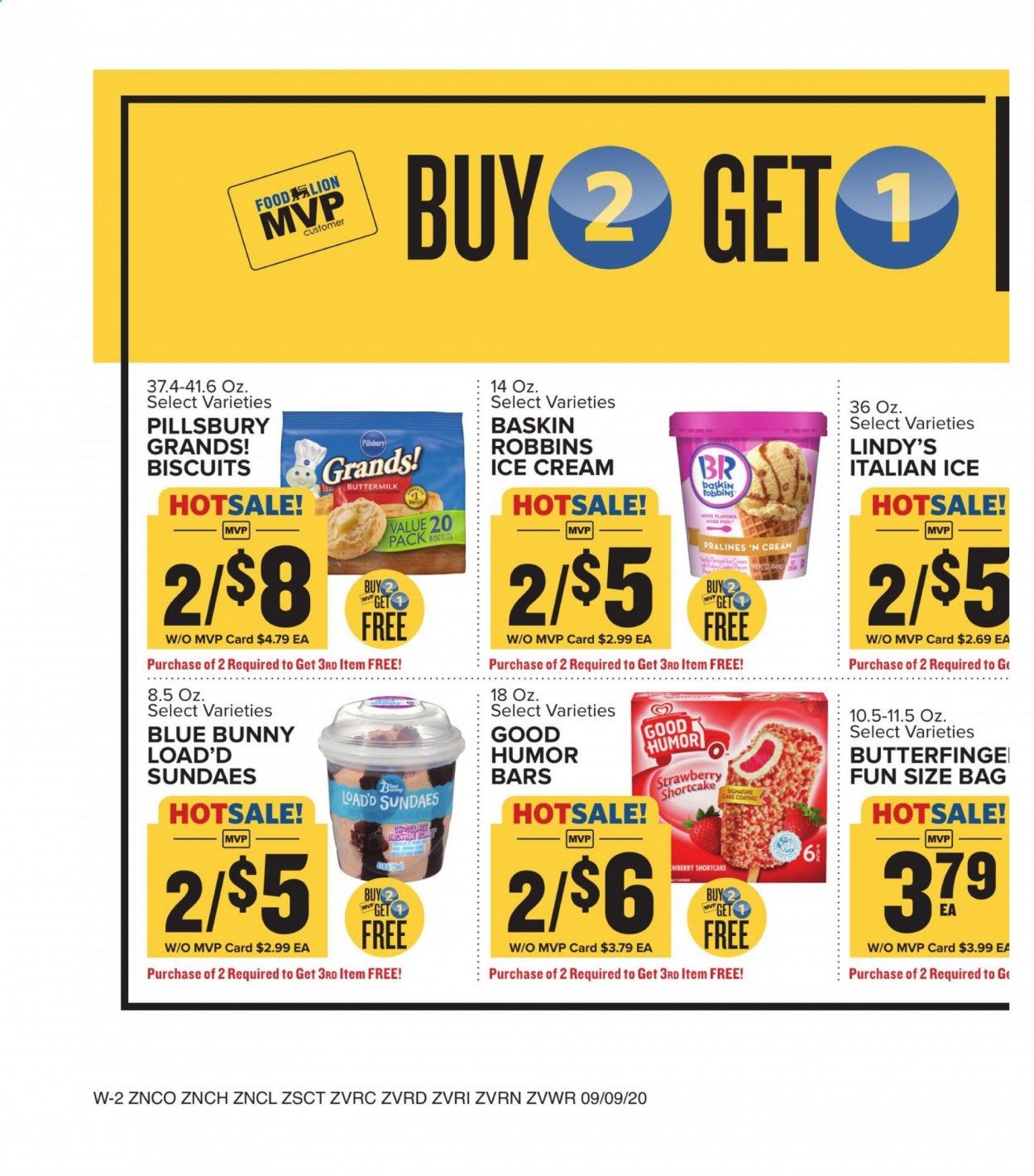 Food Lion (NC) Weekly Ad September 9 to September 15